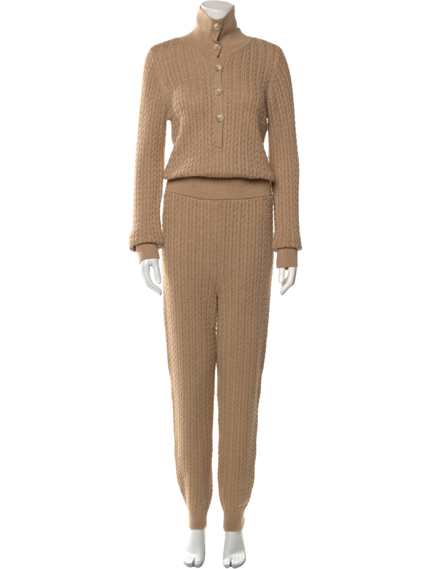 L'Academie Turtleneck Jumpsuit