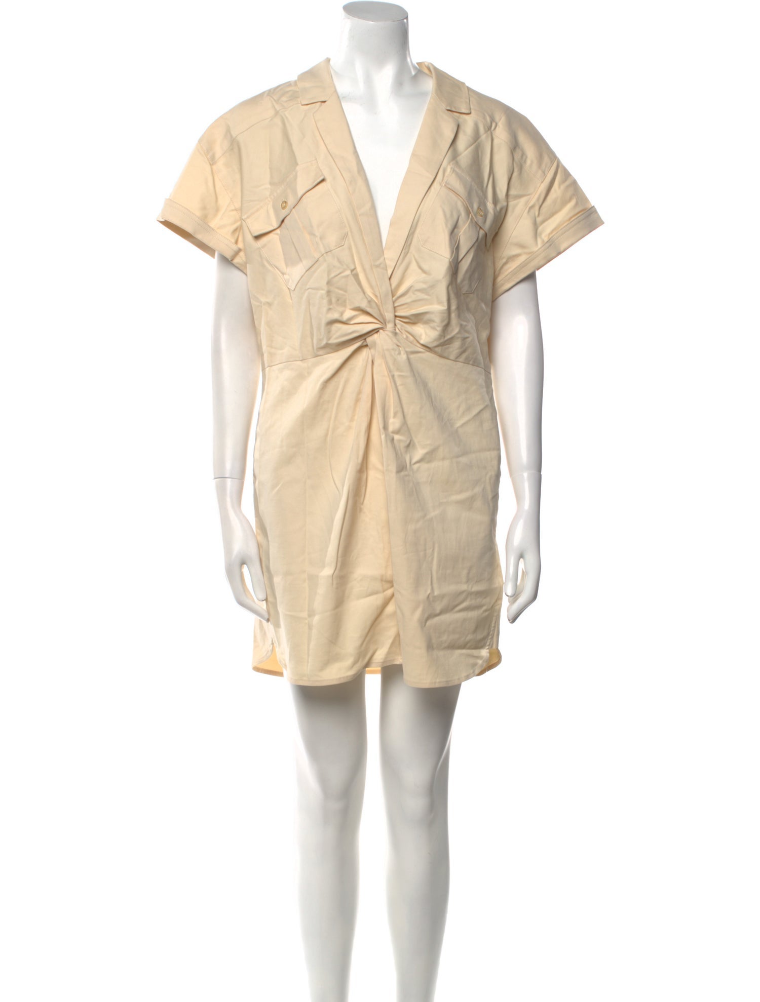 L'Academie V-Neck Mini Dress