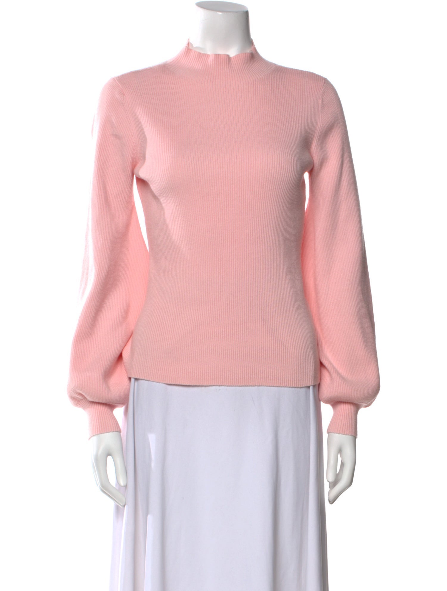 L'Academie Mock Neck Sweater