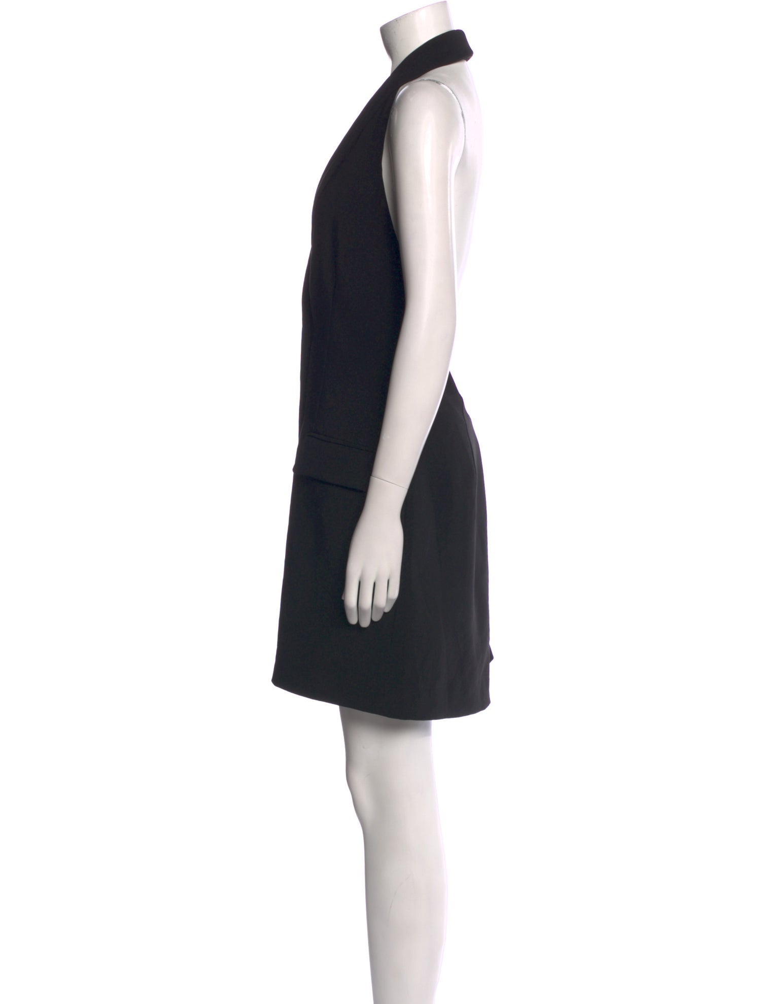 L'Academie Halterneck Mini Dress