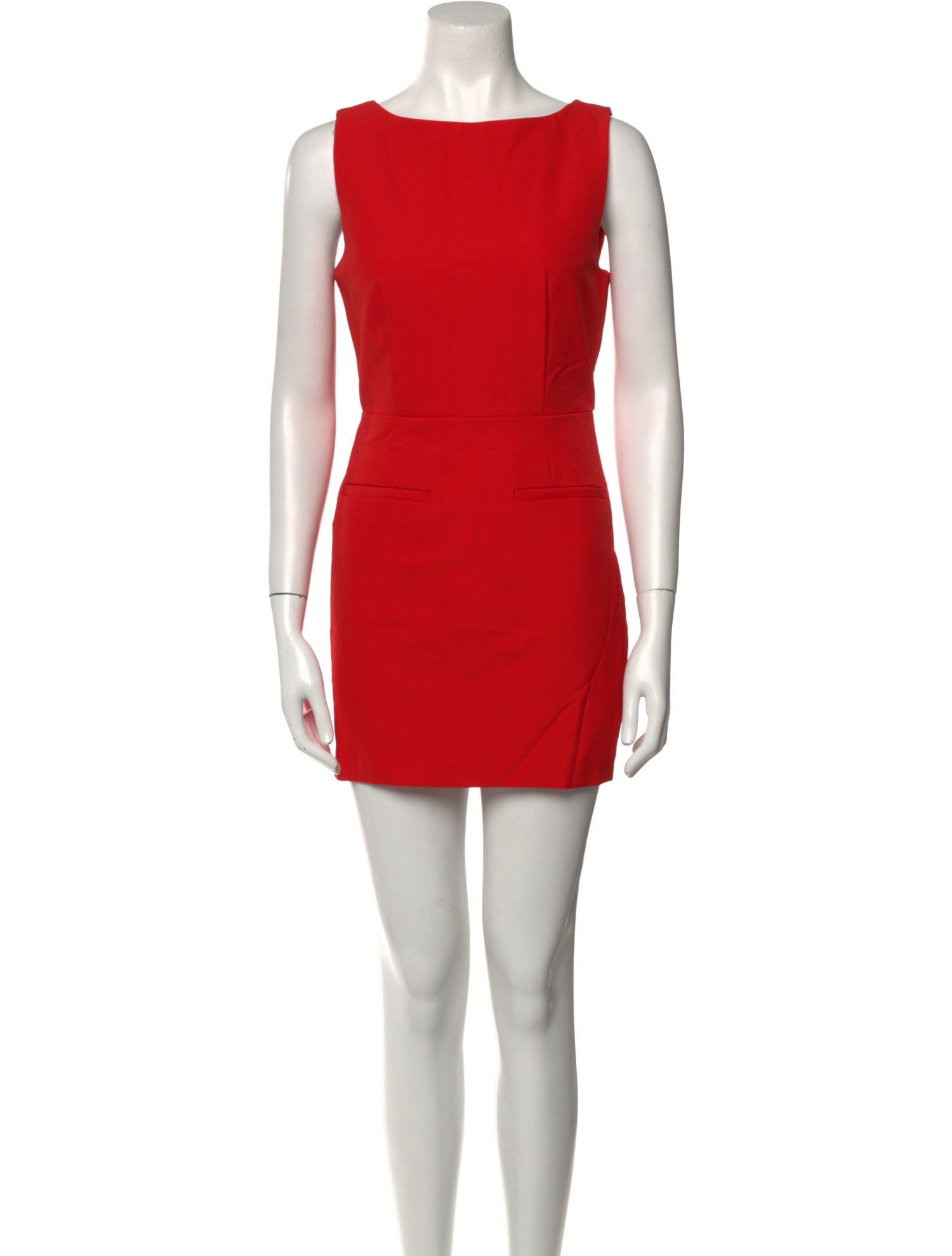 L'Academie Bateau Neckline Mini Dress w/ Tags