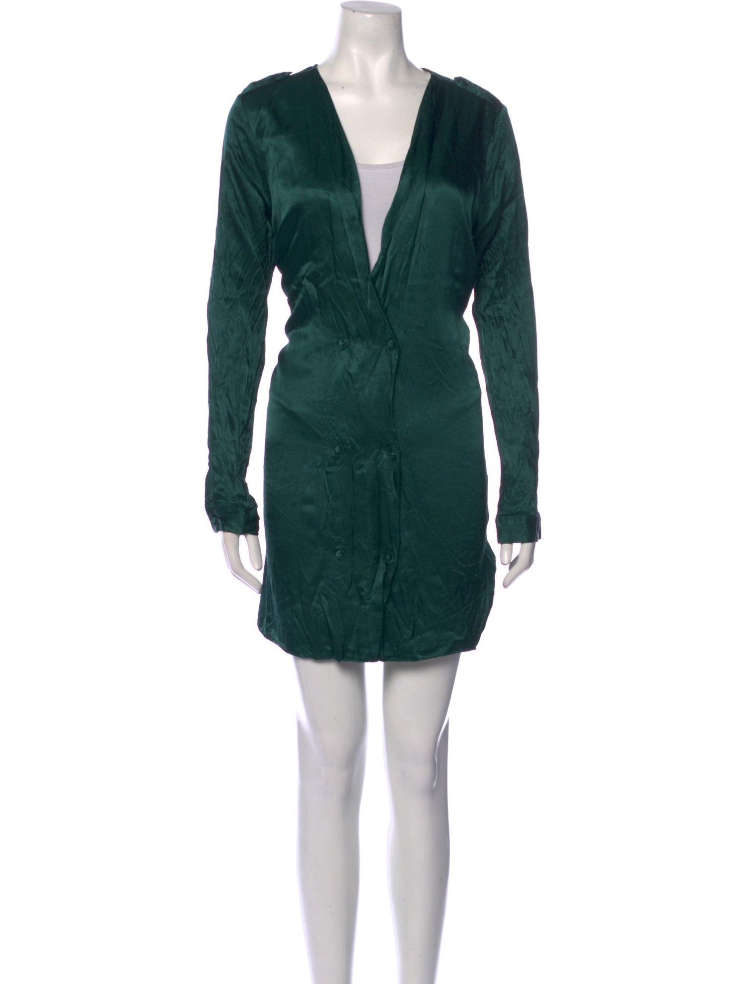 L'Academie V-Neck Mini Dress