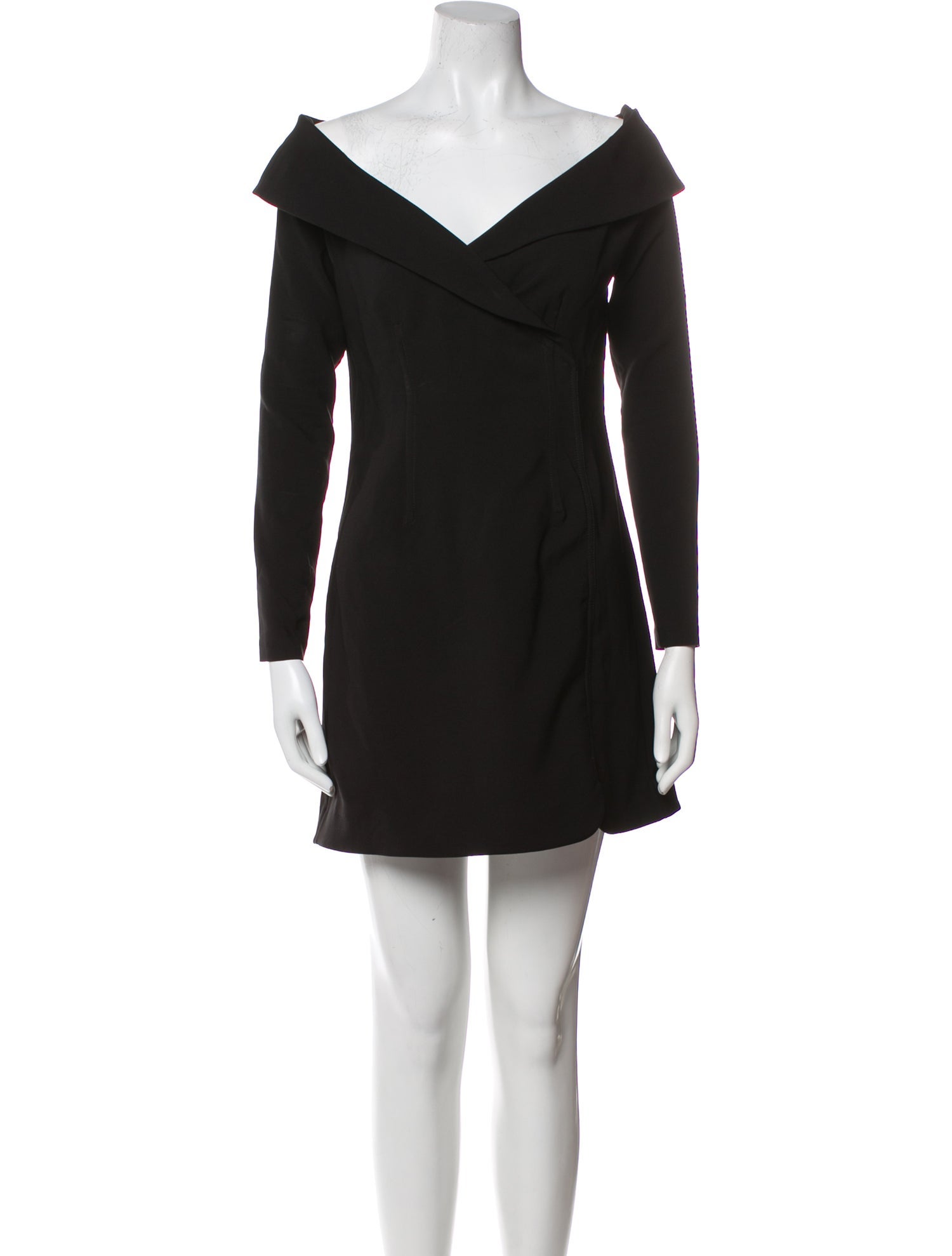 L'Academie Off-The-Shoulder Mini Dress