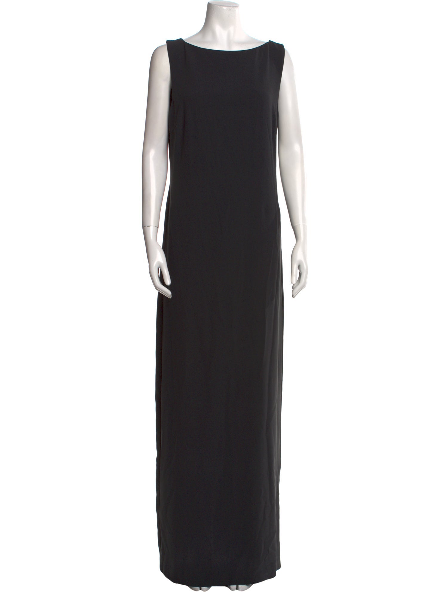 L'Academie Bateau Neckline Long Dress