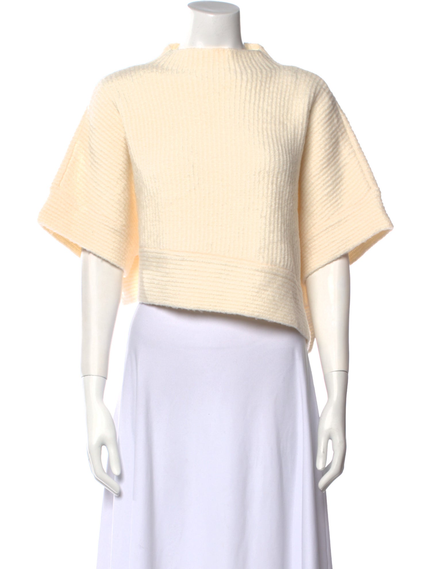 L'Academie Mock Neck Sweater