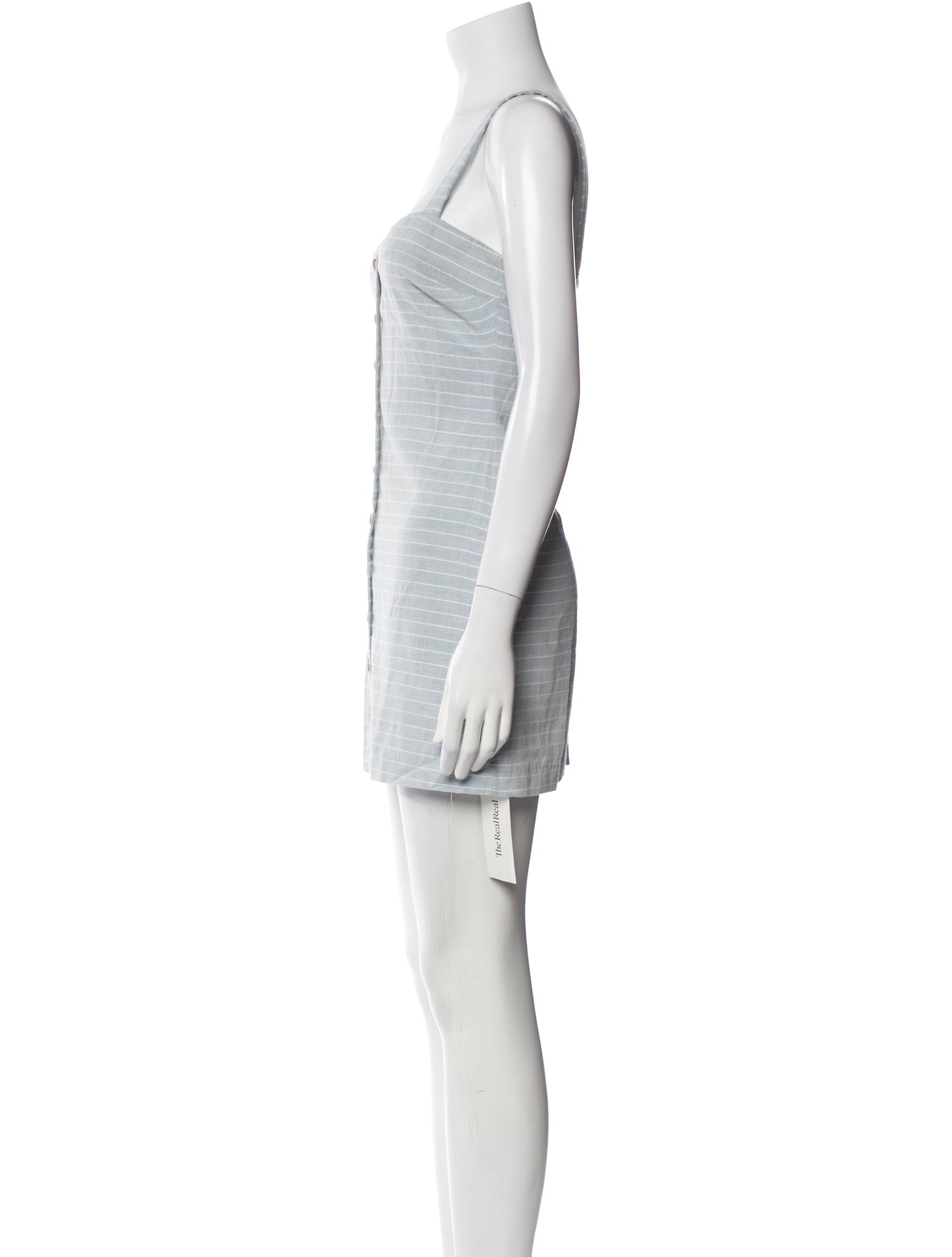 L'Academie Square Neckline Mini Dress