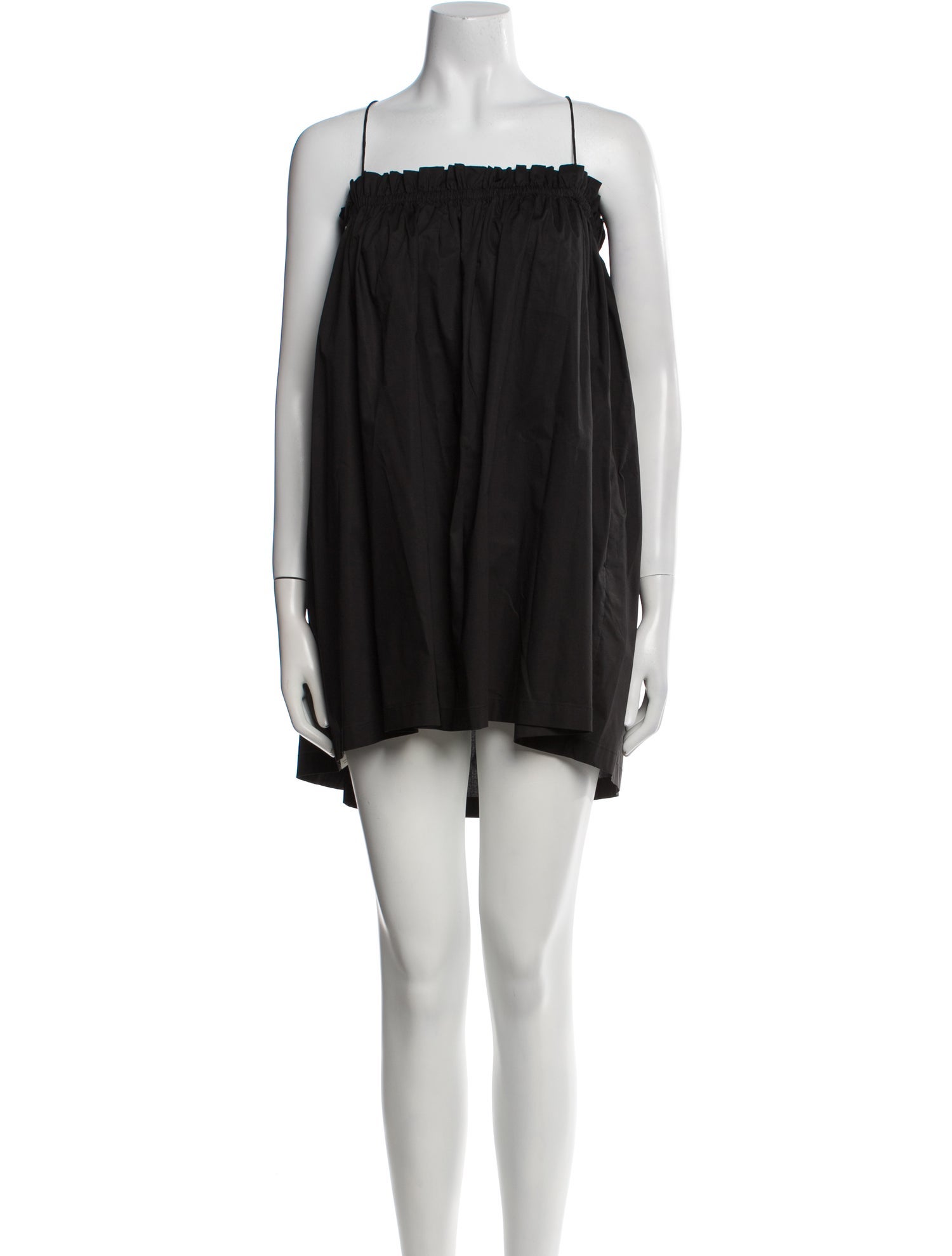 L'Academie Square Neckline Mini Dress