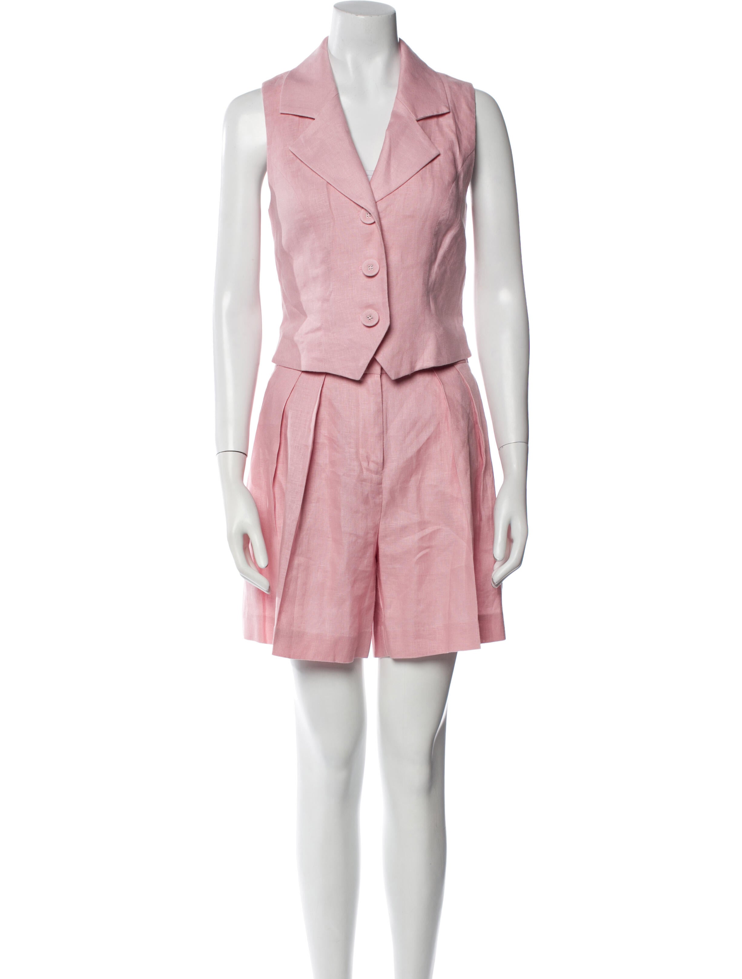 L'Academie Linen Pant Set
