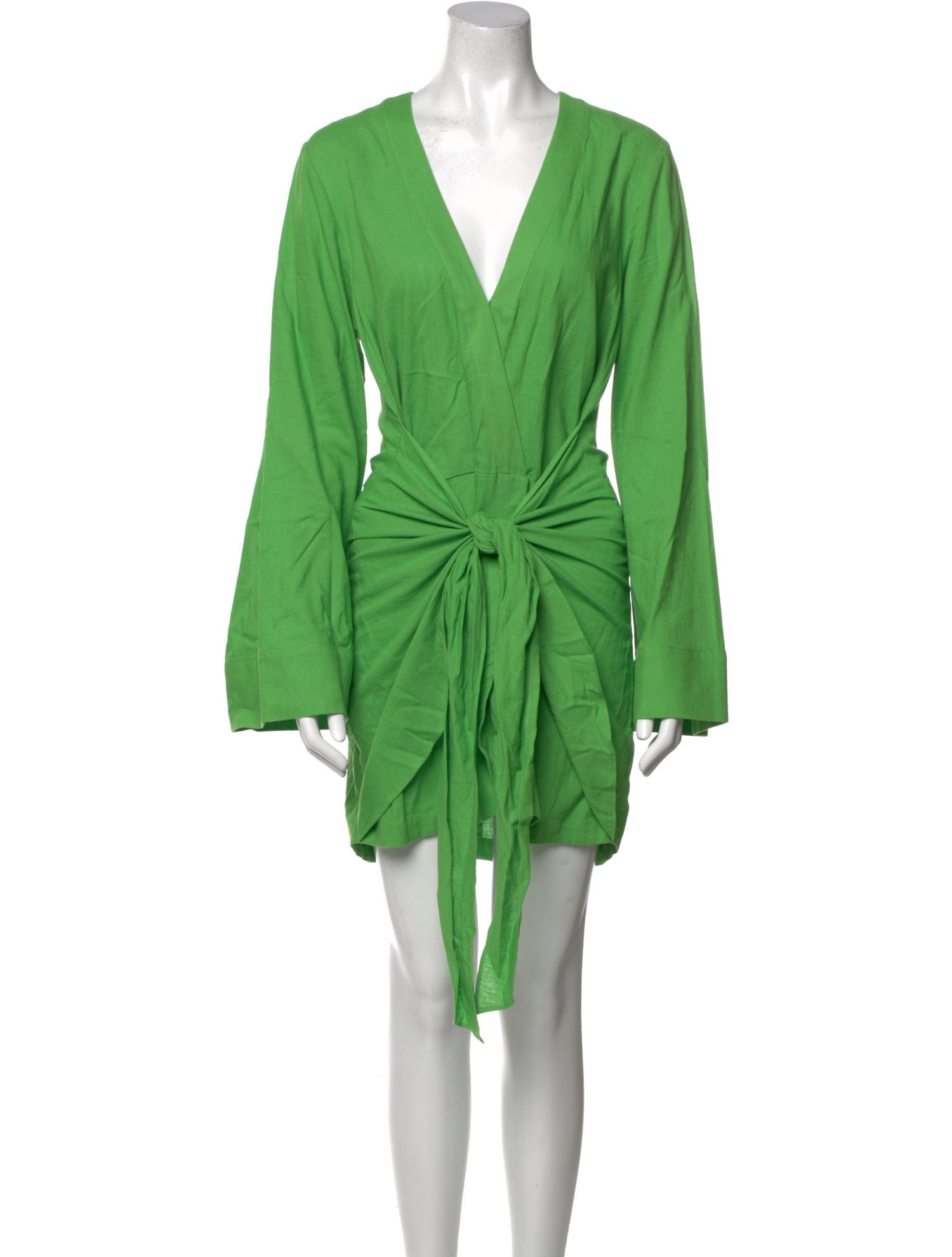 L'Academie Linen Mini Dress