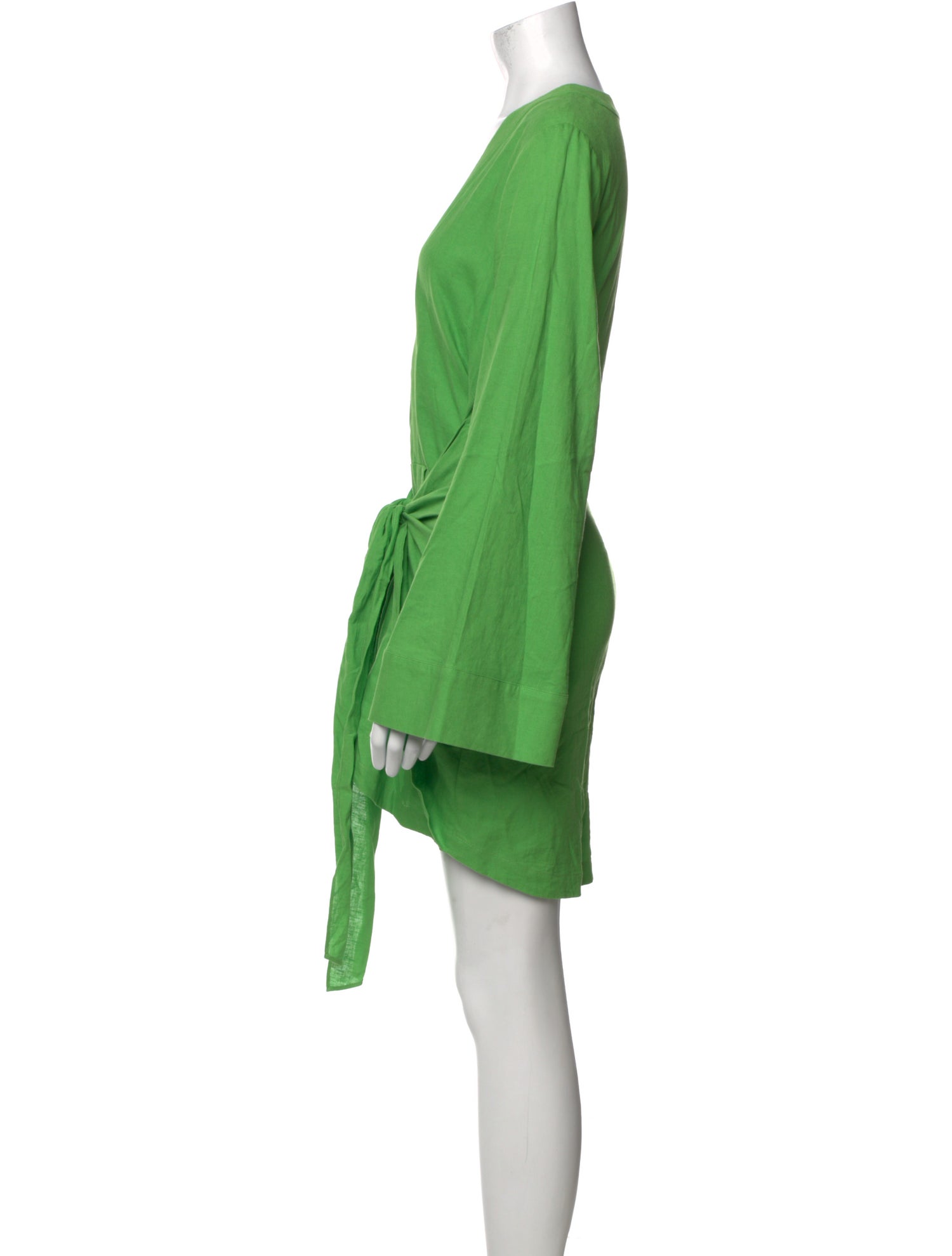 L'Academie Linen Mini Dress