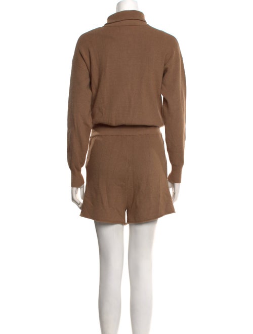 L'Academie Mock Neck Romper