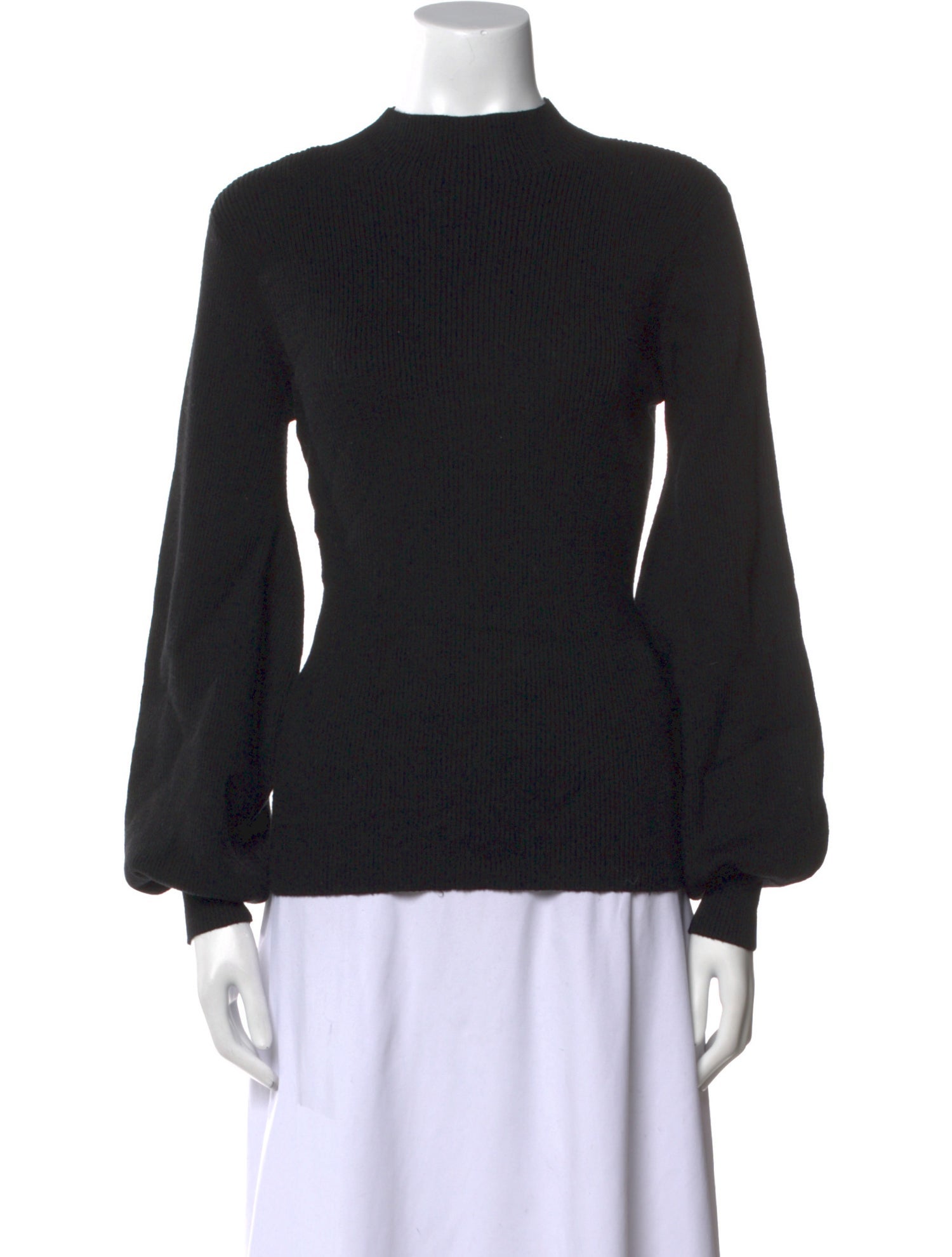 L'Academie Mock Neck Sweater