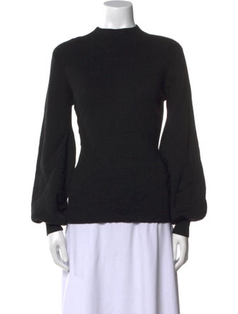 L'Academie Mock Neck Sweater
