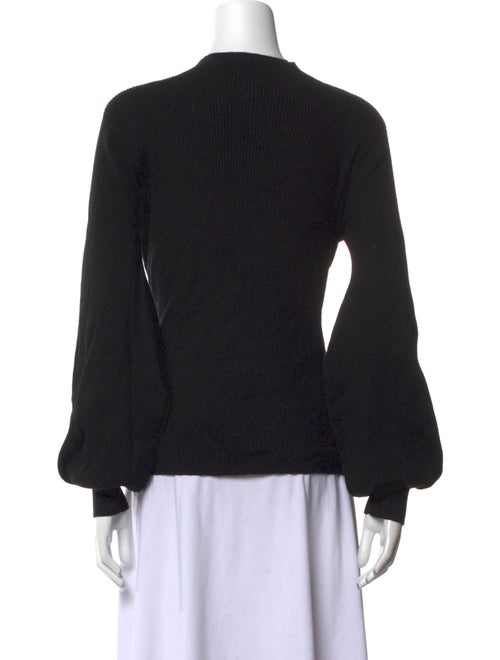 L'Academie Mock Neck Sweater