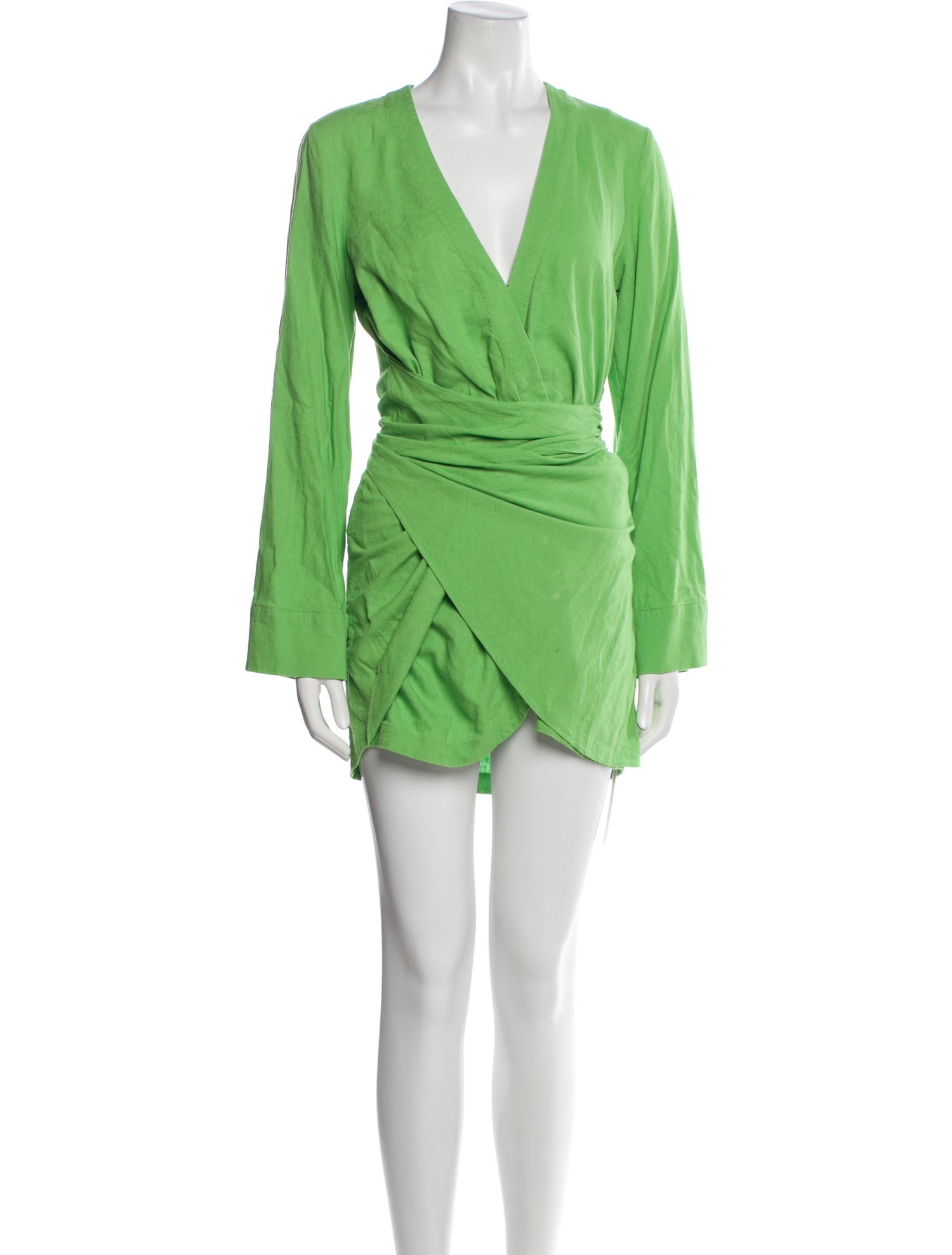 L'Academie V-Neck Mini Dress