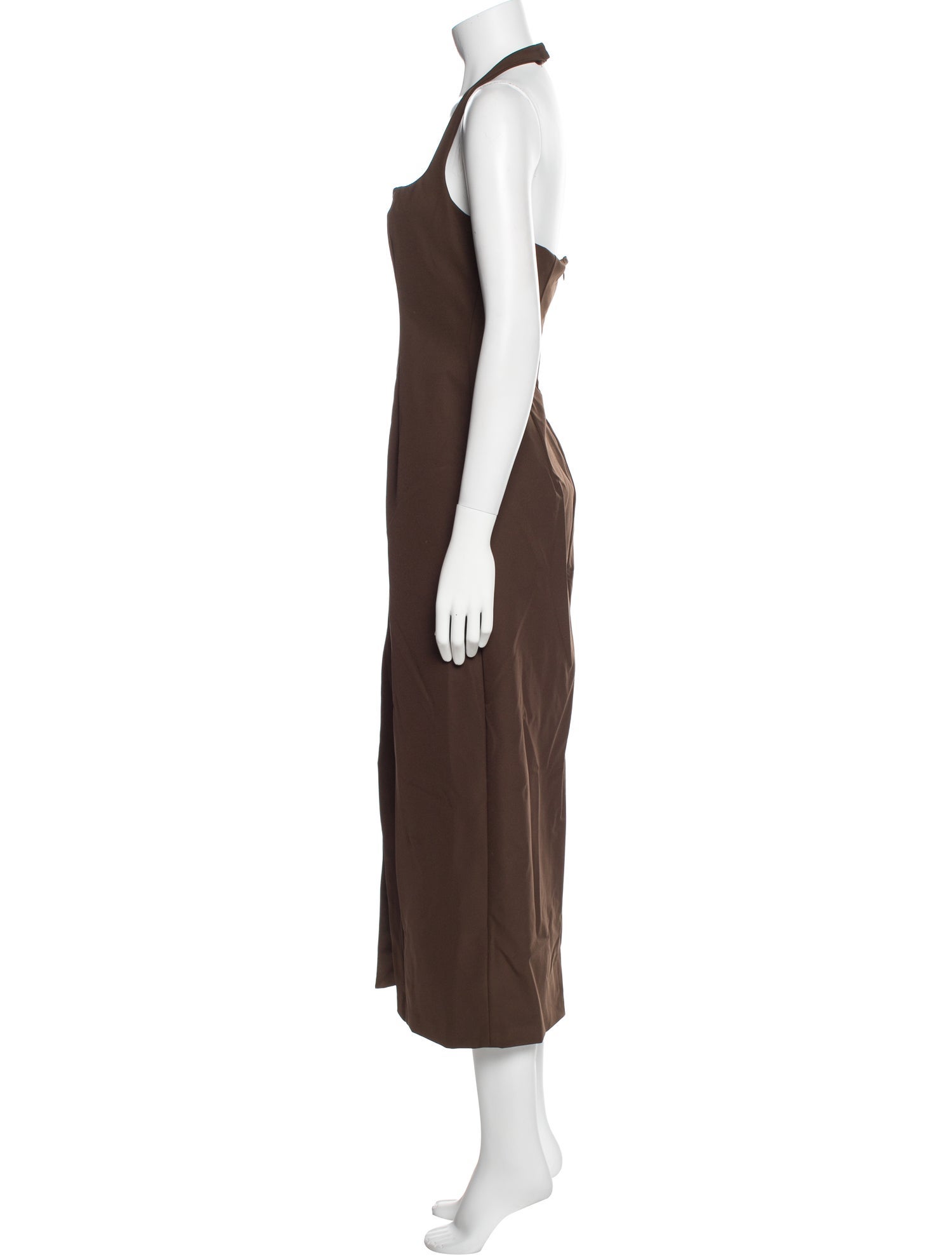 L'Academie Halterneck Long Dress w/ Tags