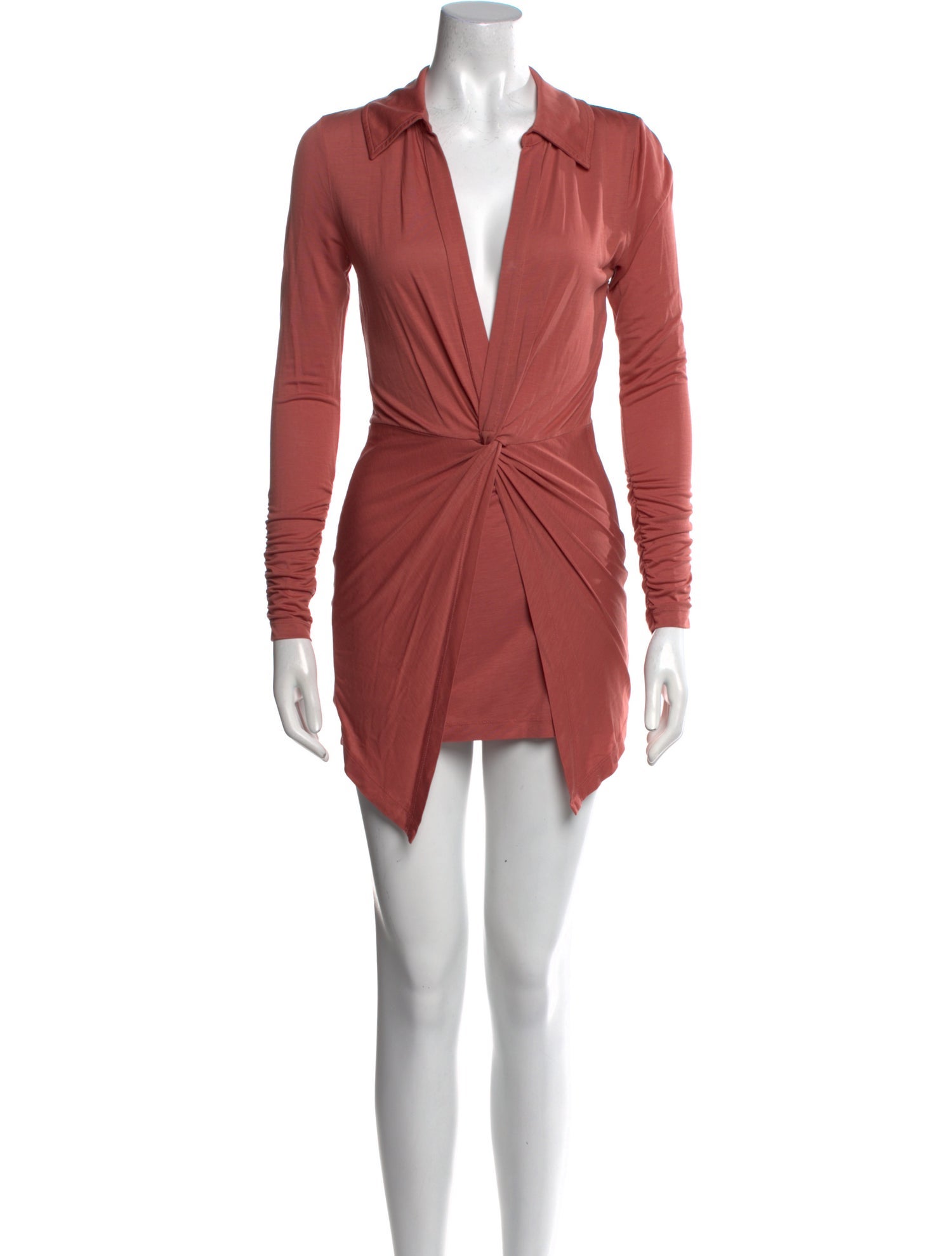 L'Academie V-Neck Mini Dress