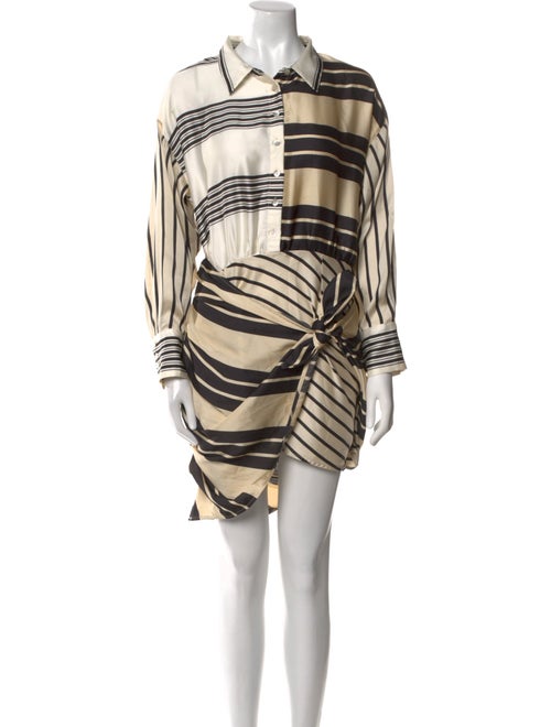 L'Academie Printed Mini Dress