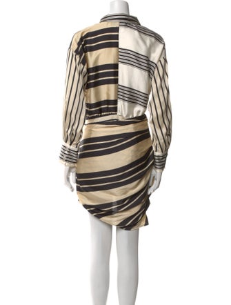 L'Academie Printed Mini Dress