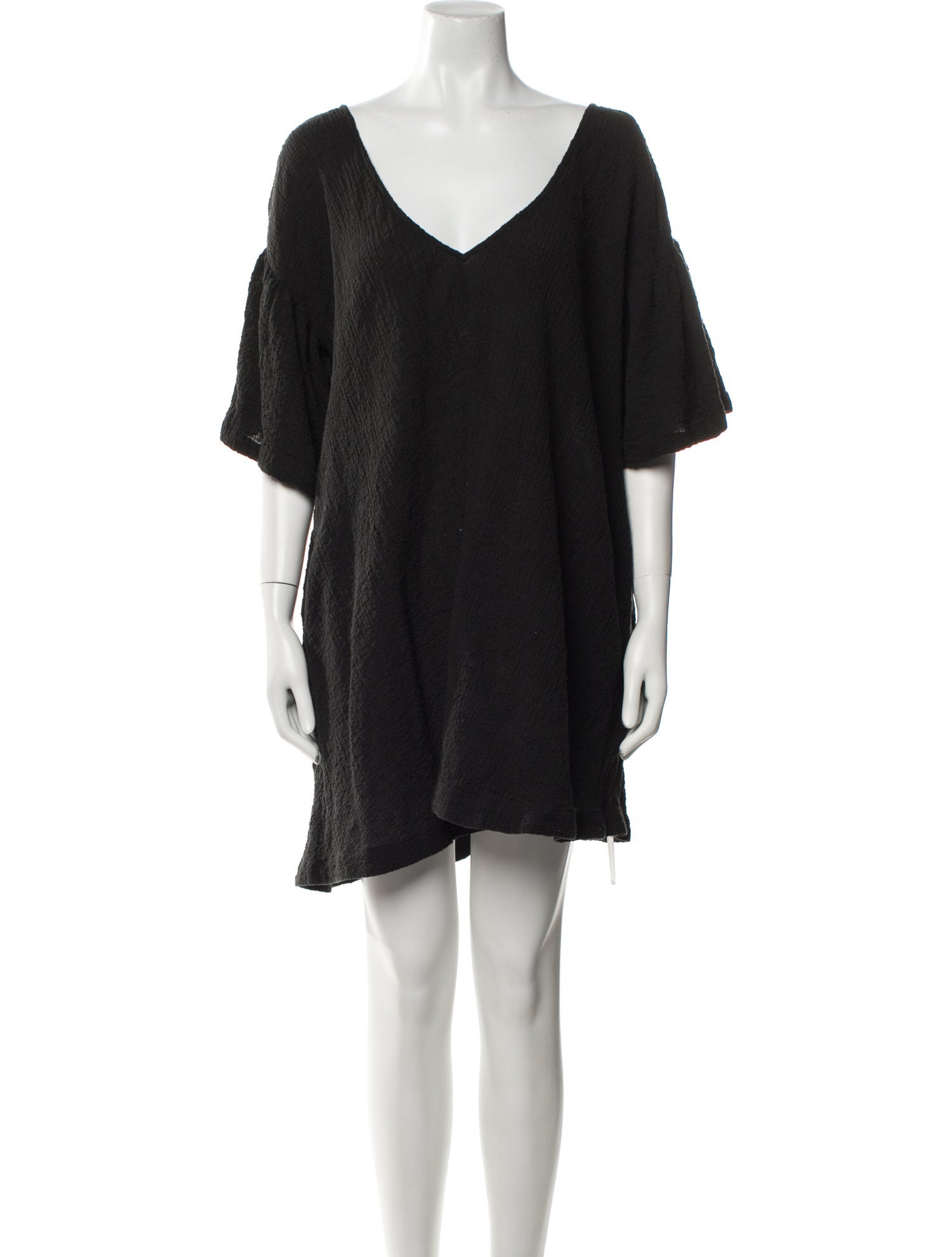 L'Academie V-Neck Mini Dress