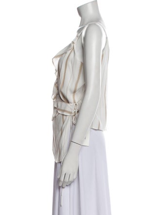 L'Academie V-Neck Sleeveless Top