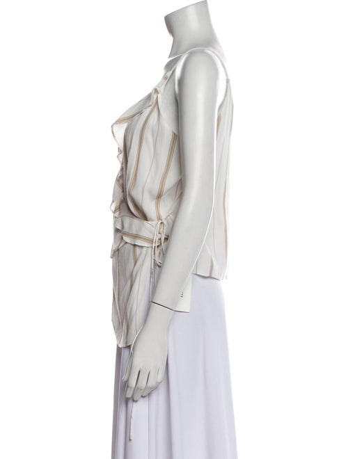 L'Academie V-Neck Sleeveless Top