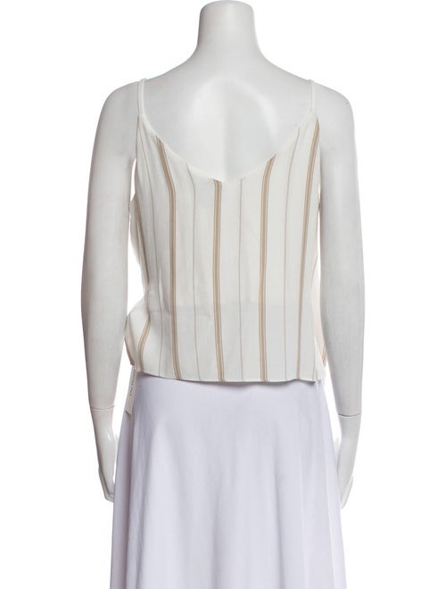 L'Academie V-Neck Sleeveless Top