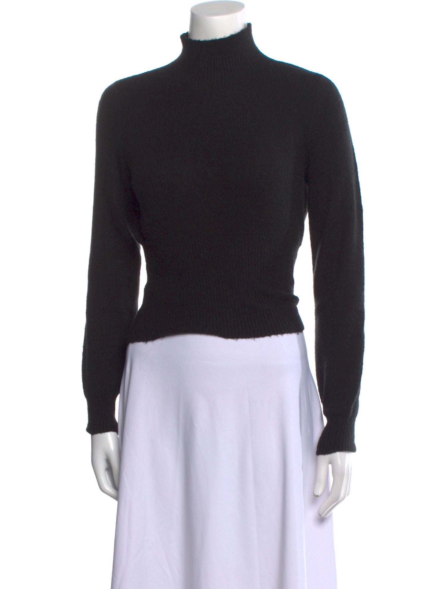 L'Academie Mock Neck Sweater