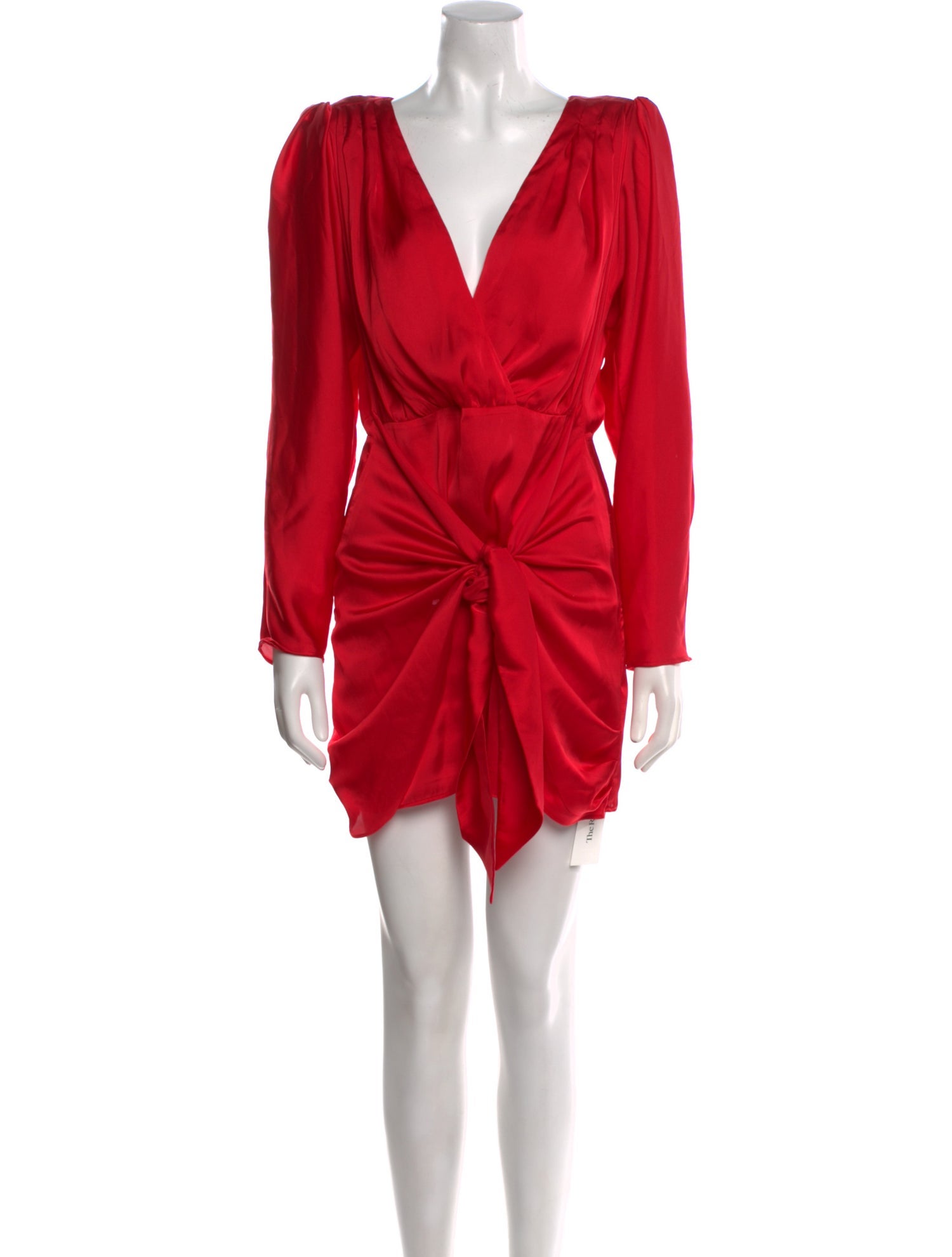 L'Academie V-Neck Mini Dress