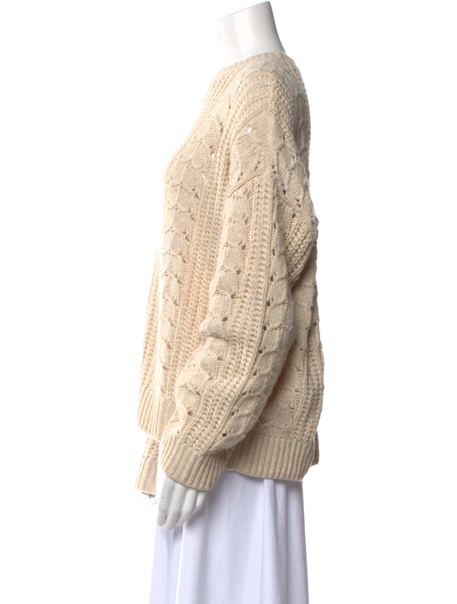 L'Academie Cashmere Crew Neck Sweater