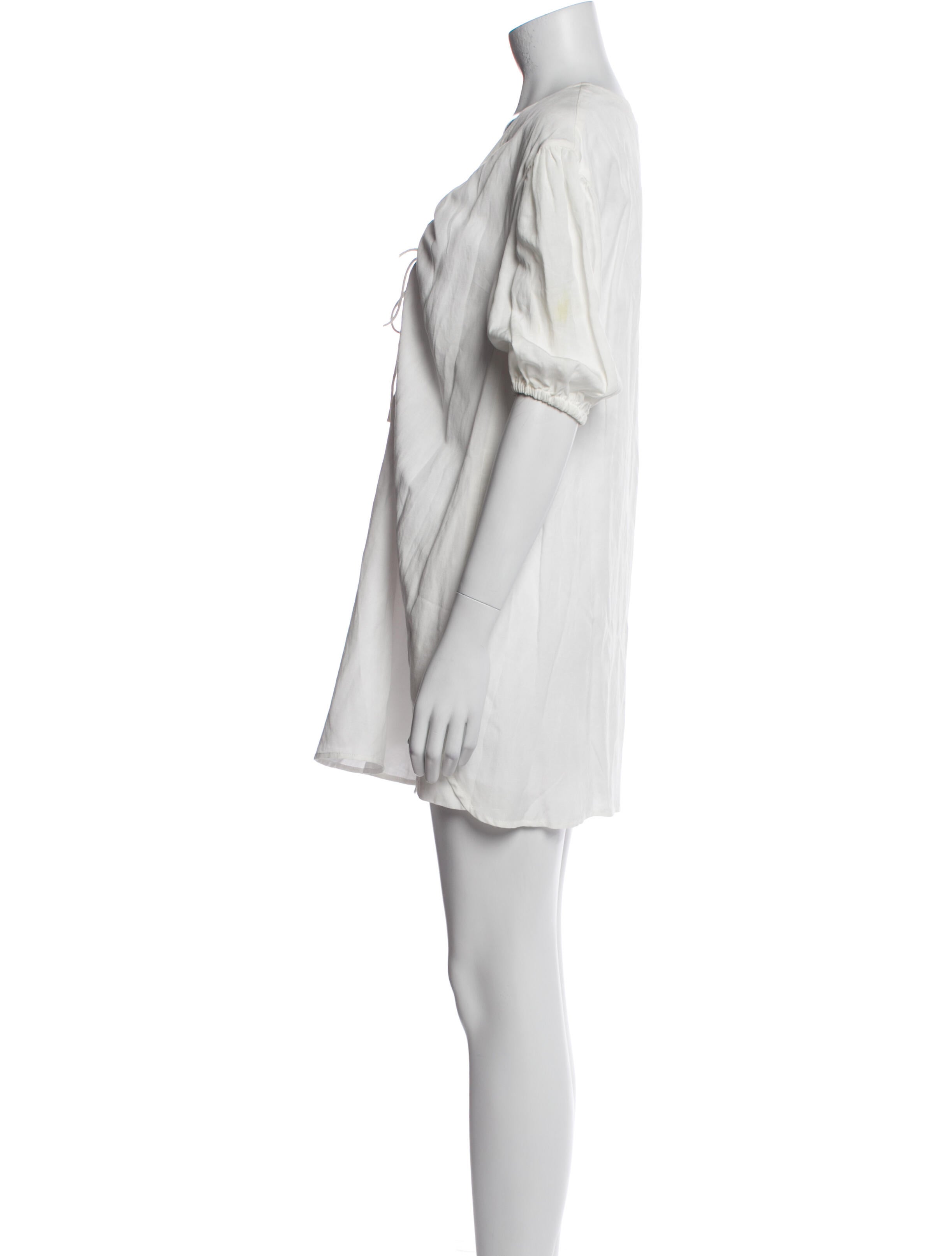 L'Academie V-Neck Mini Dress