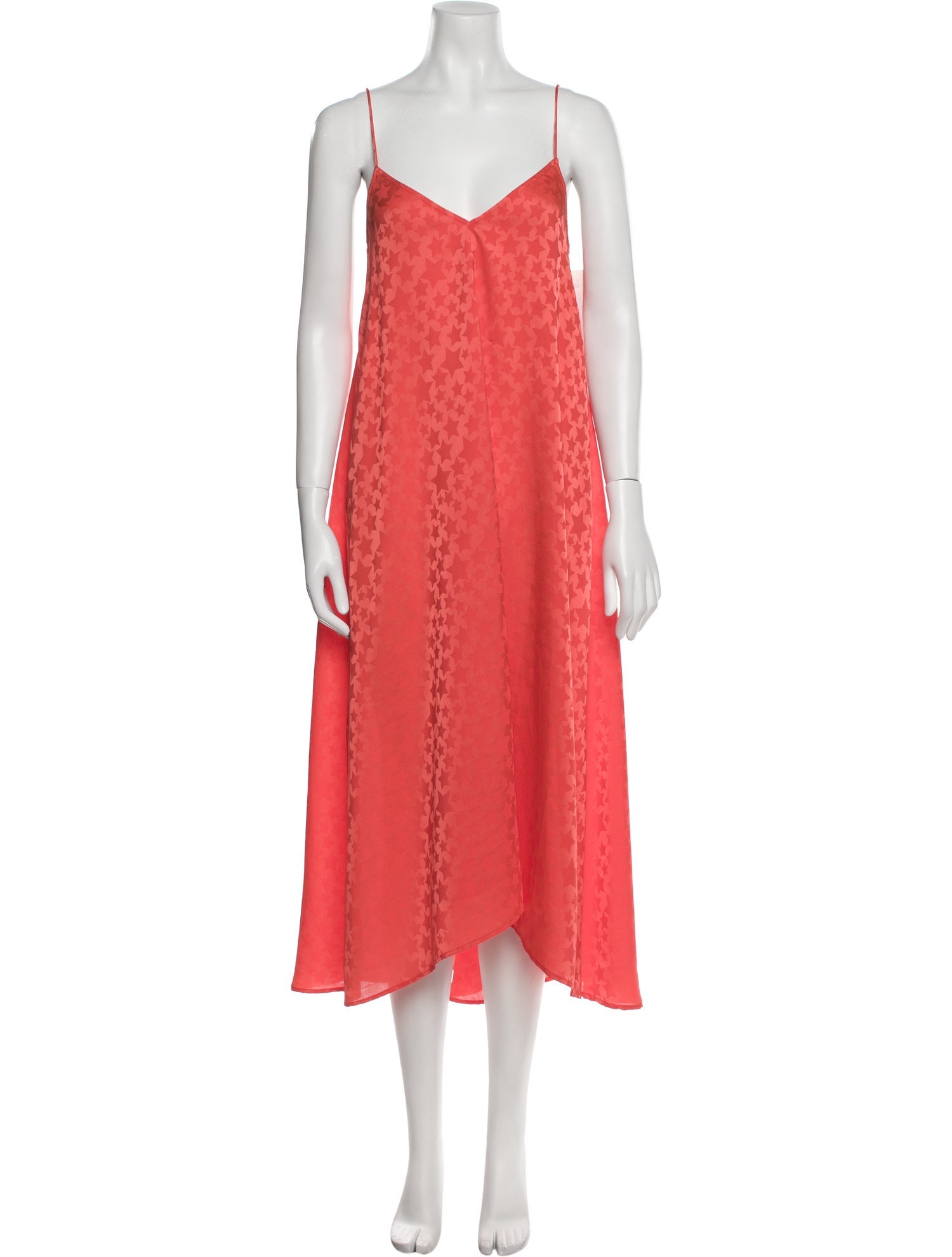 L'Academie V-Neck Long Dress