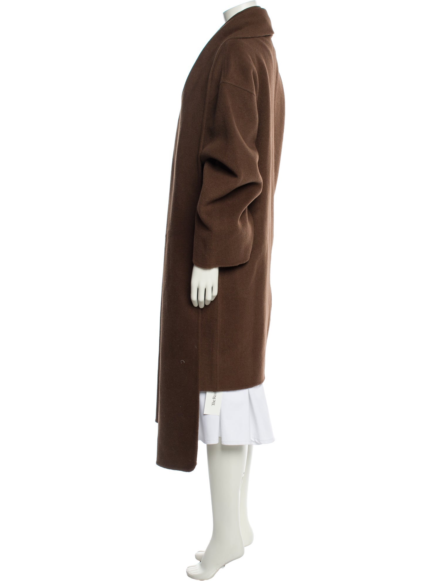 L'Academie Wool Faux Fur Coat