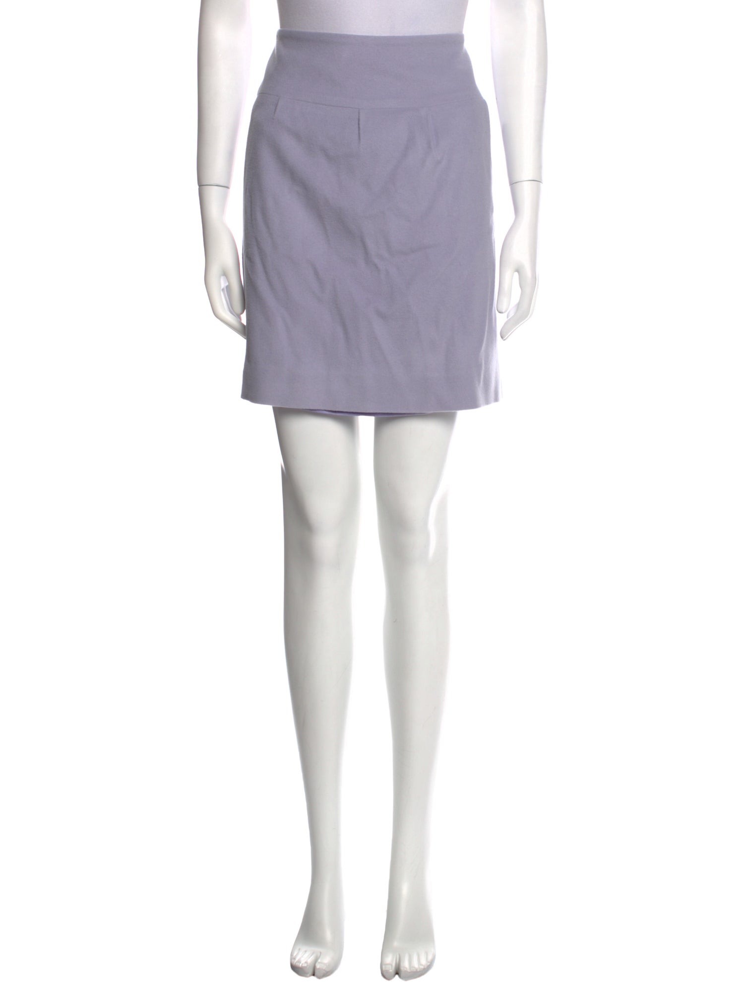 lee anderson couture Wool Mini Skirt