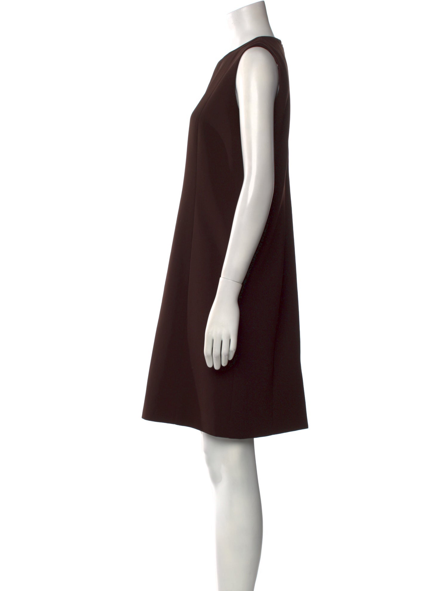 lee anderson couture Crew Neck Mini Dress