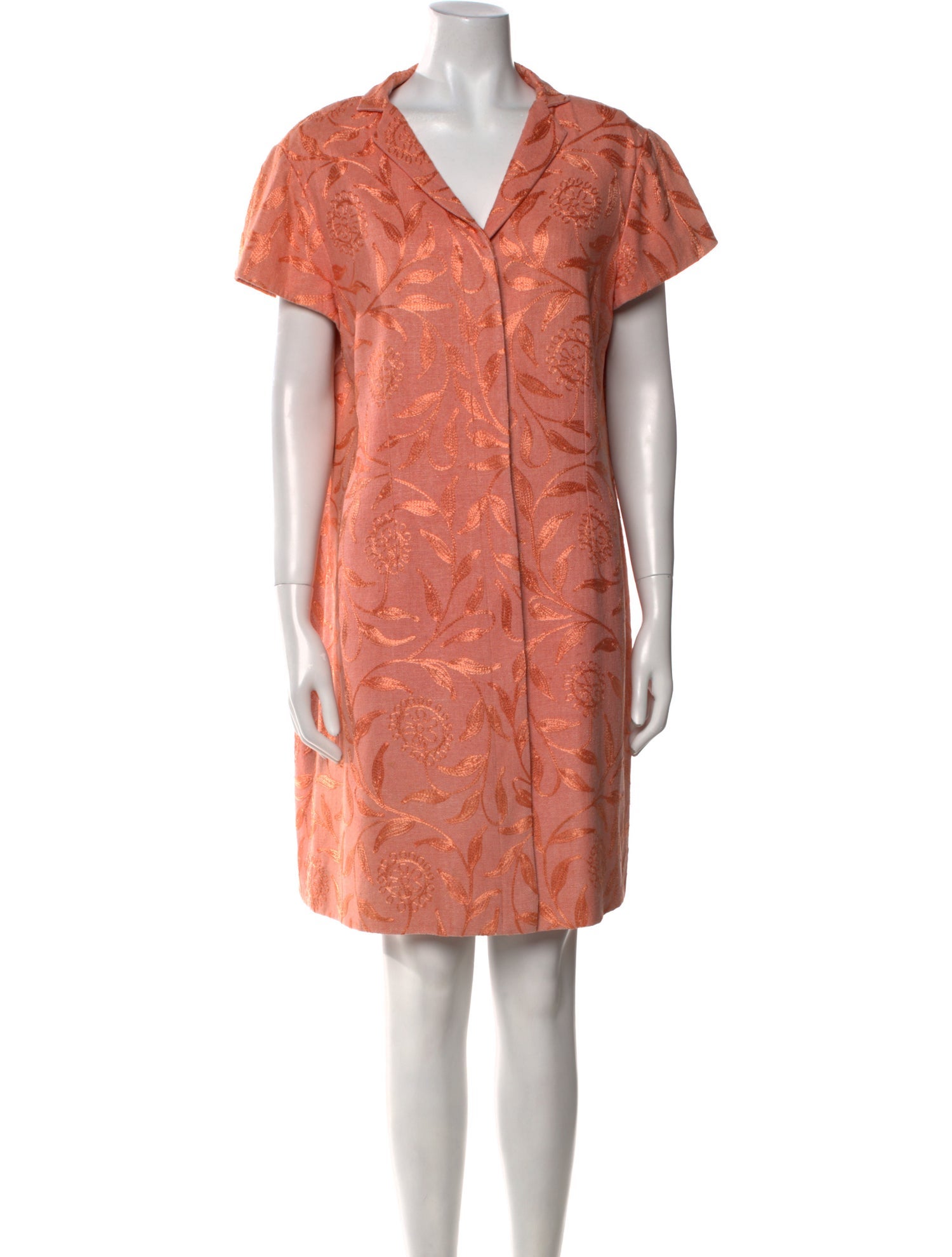 lee anderson couture Printed Knee-Length Dress