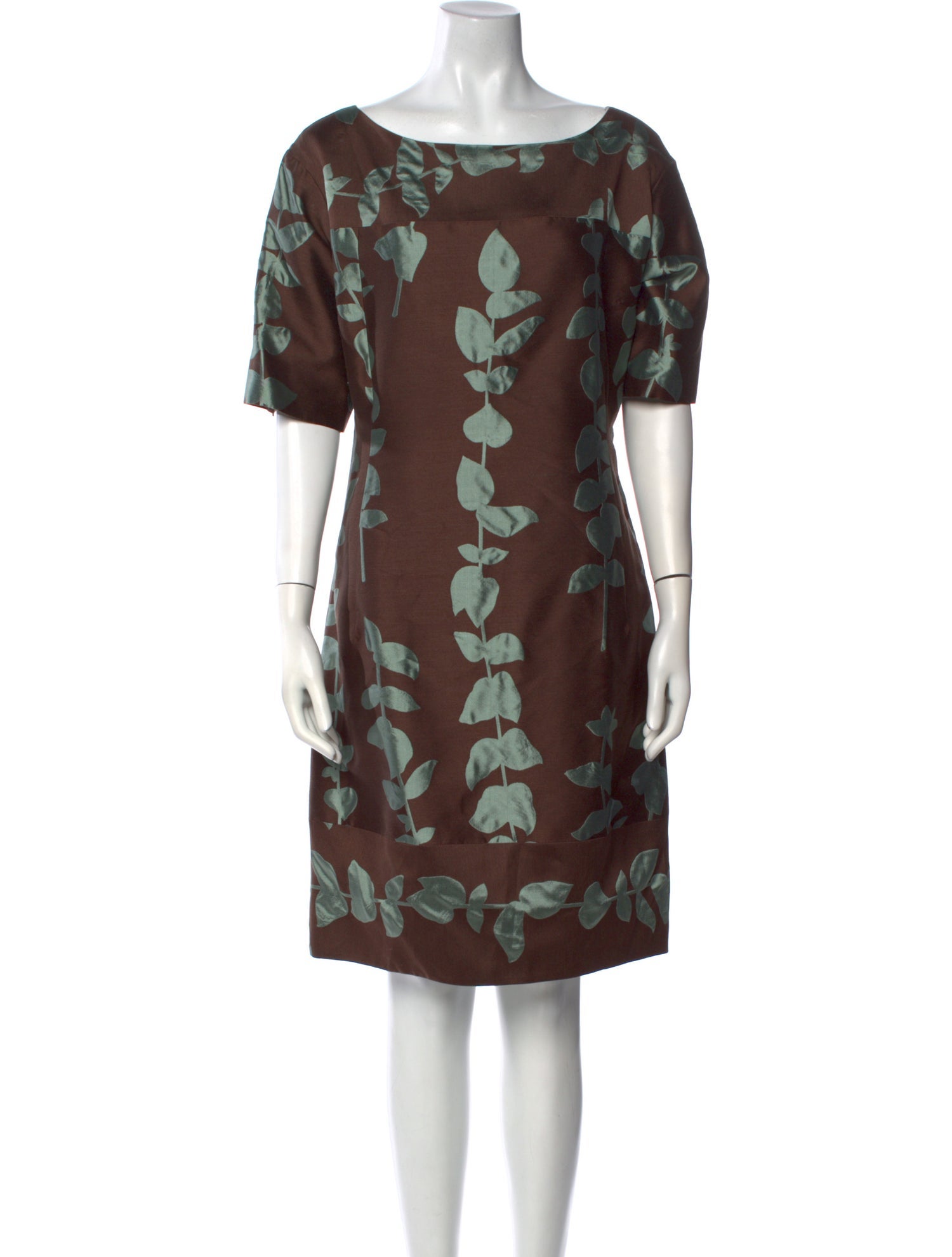 lee anderson couture Printed Knee-Length Dress