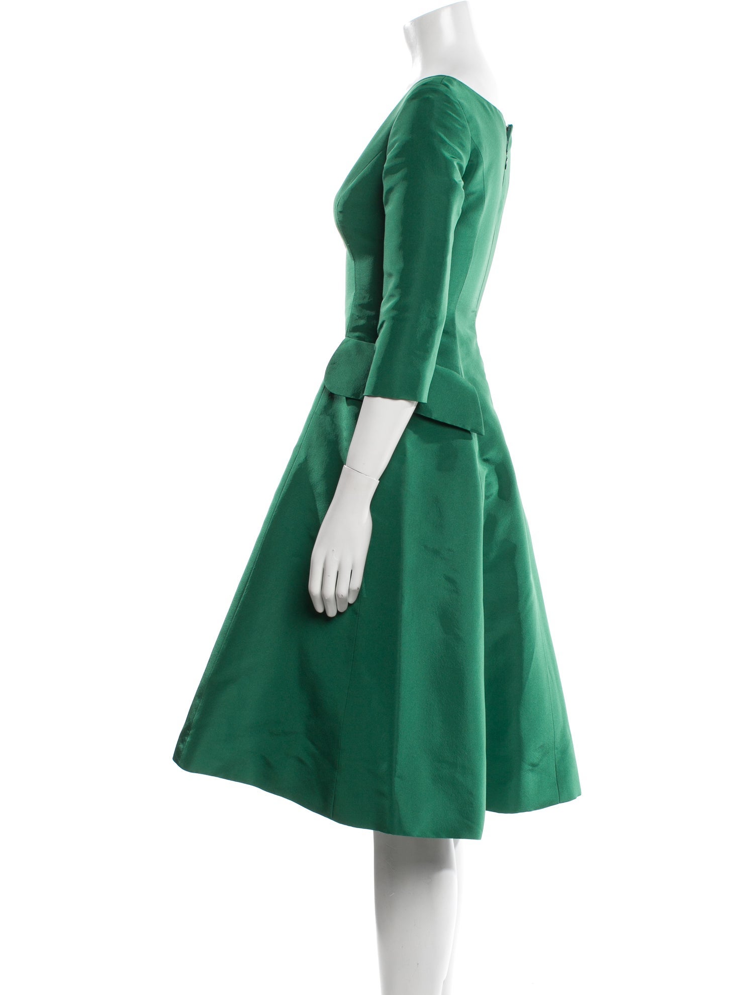 lee anderson couture V-Neck Knee-Length Dress