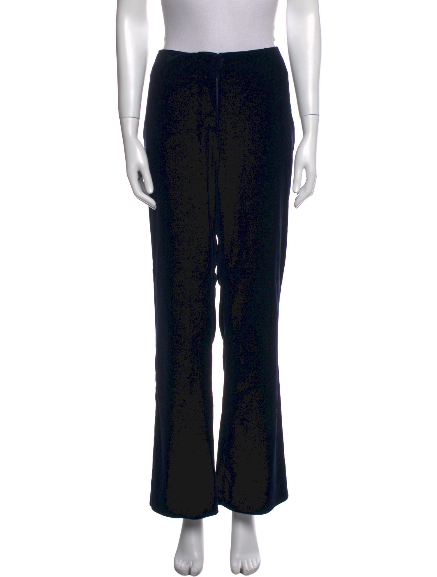 lee anderson couture Animal Print Wide Leg Pants