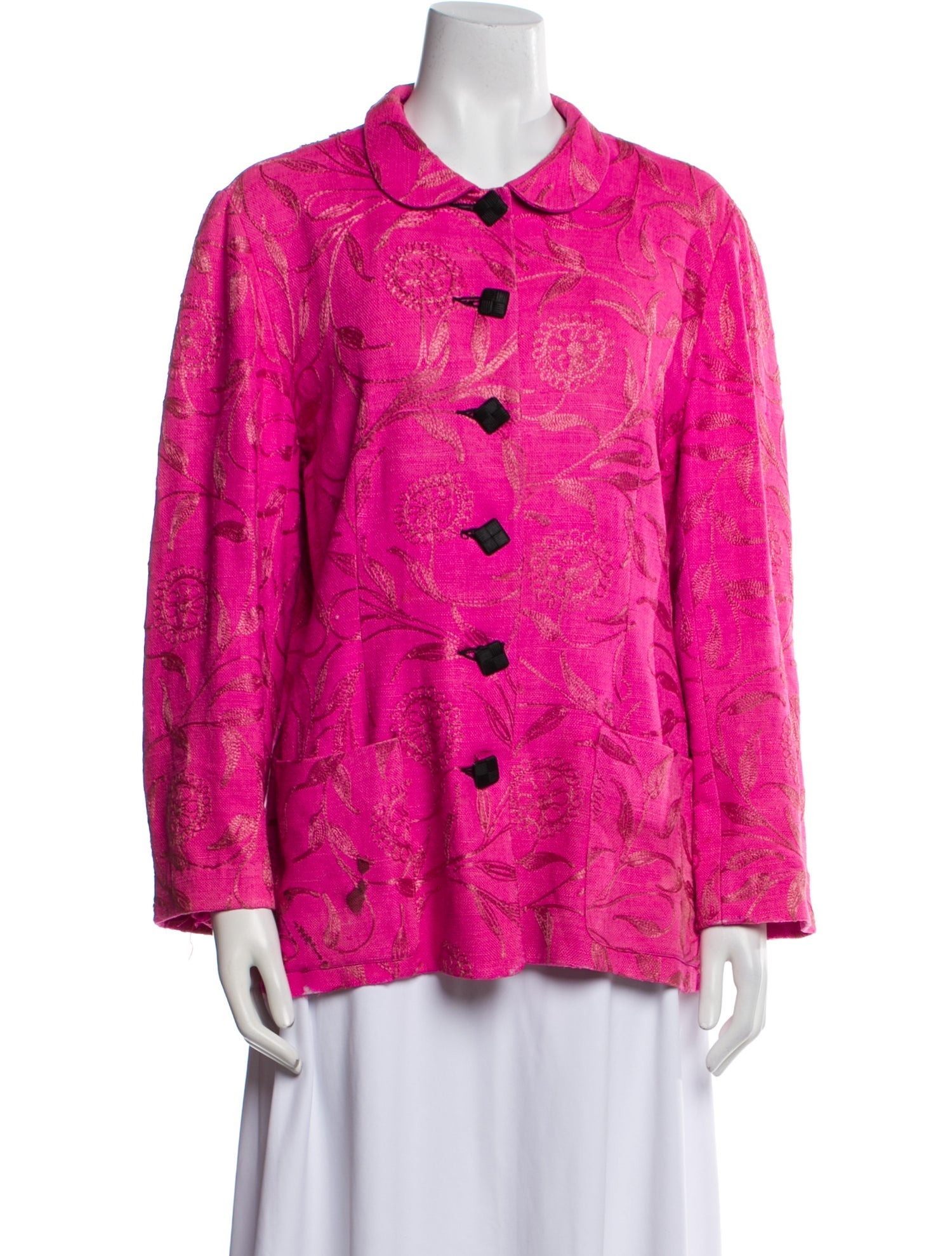 lee anderson couture Floral Print Jacket