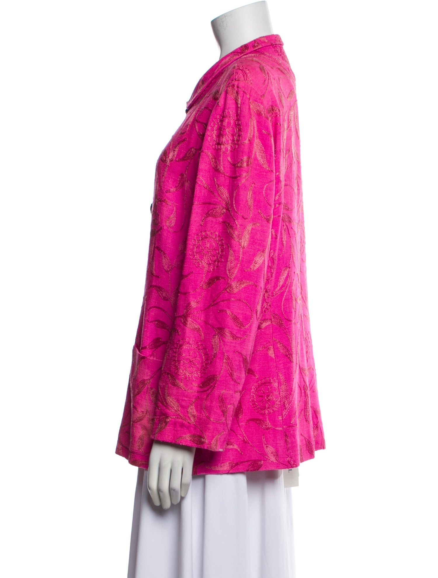 lee anderson couture Floral Print Jacket