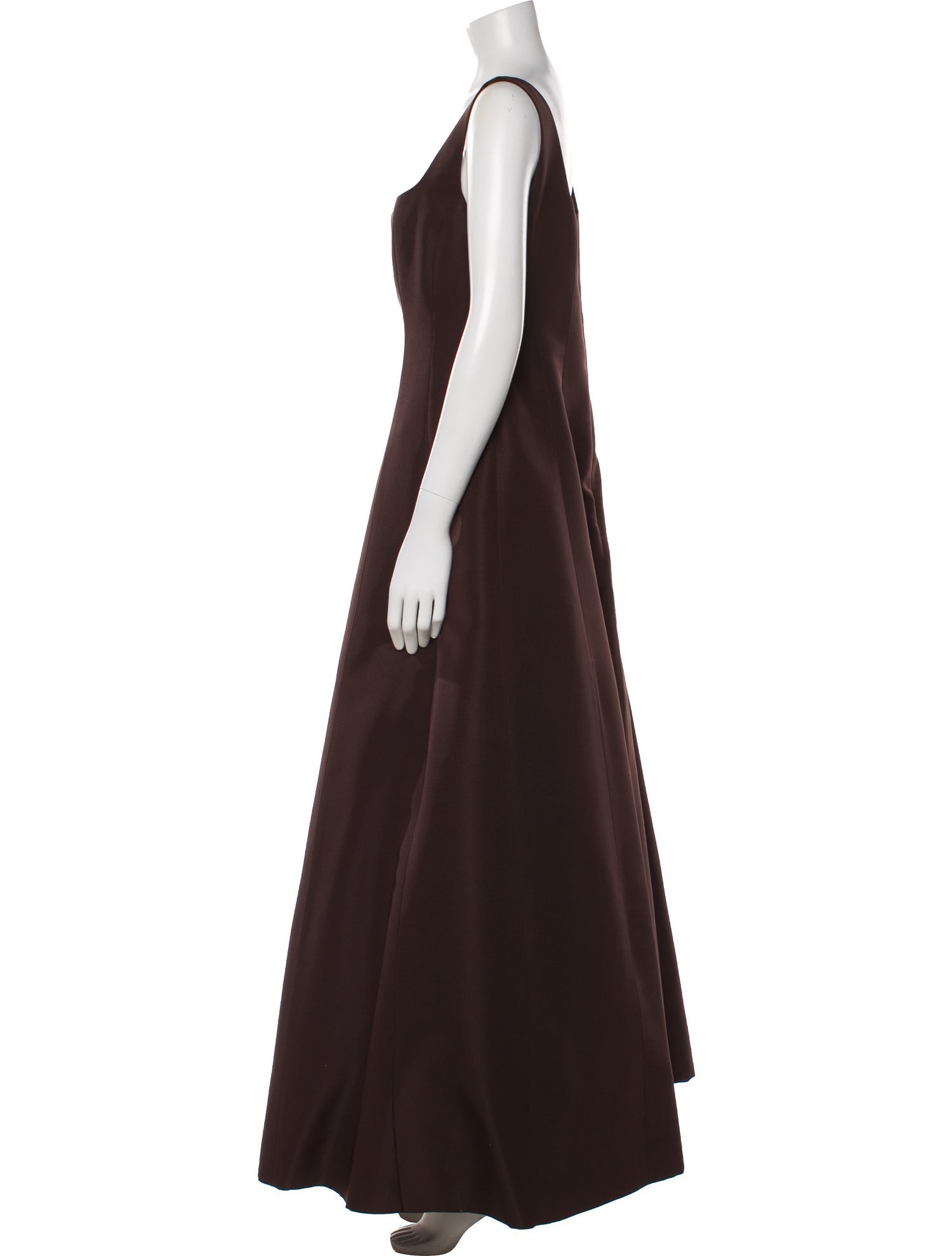 lee anderson couture Square Neckline Long Dress
