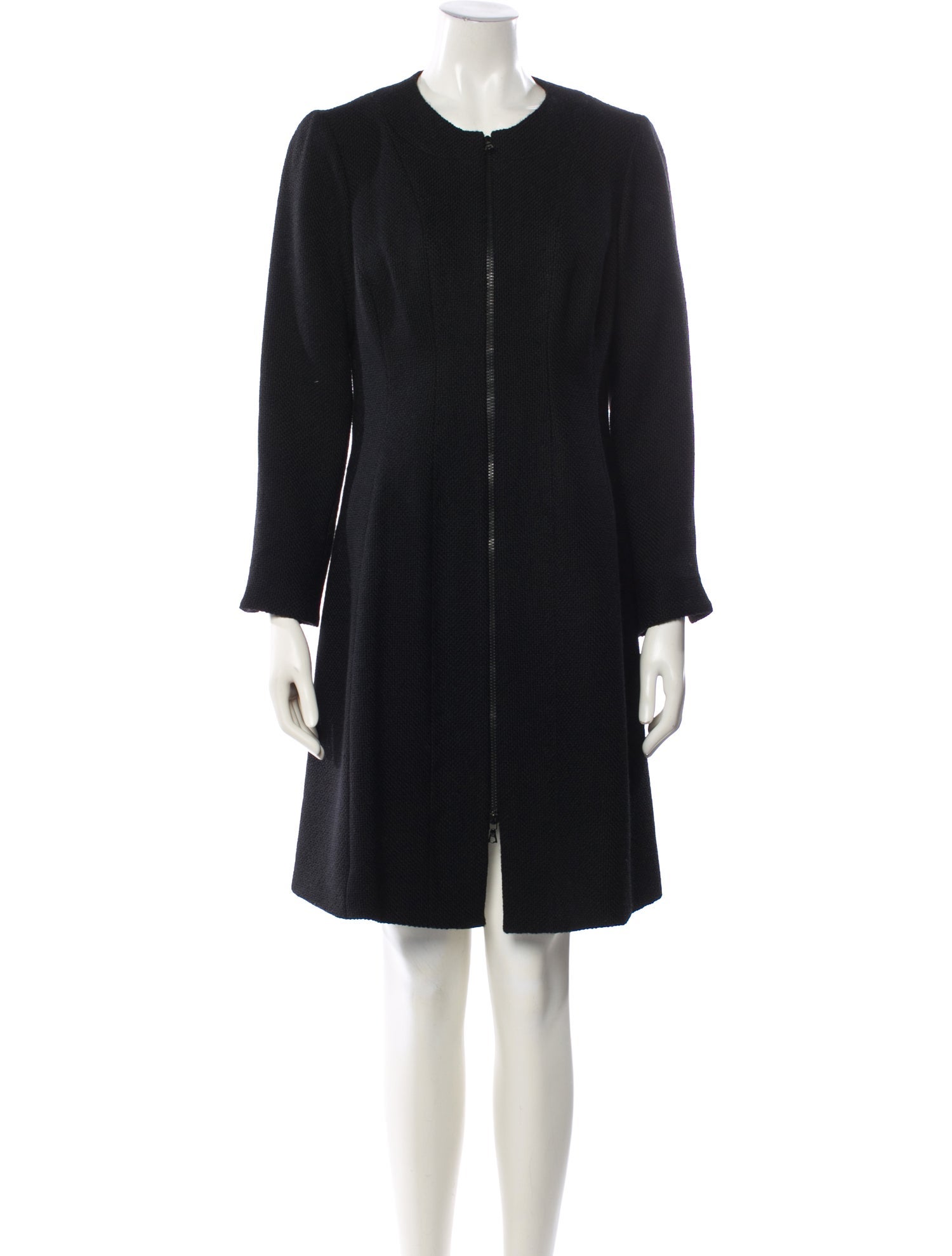 lee anderson couture Crew Neck Mini Dress