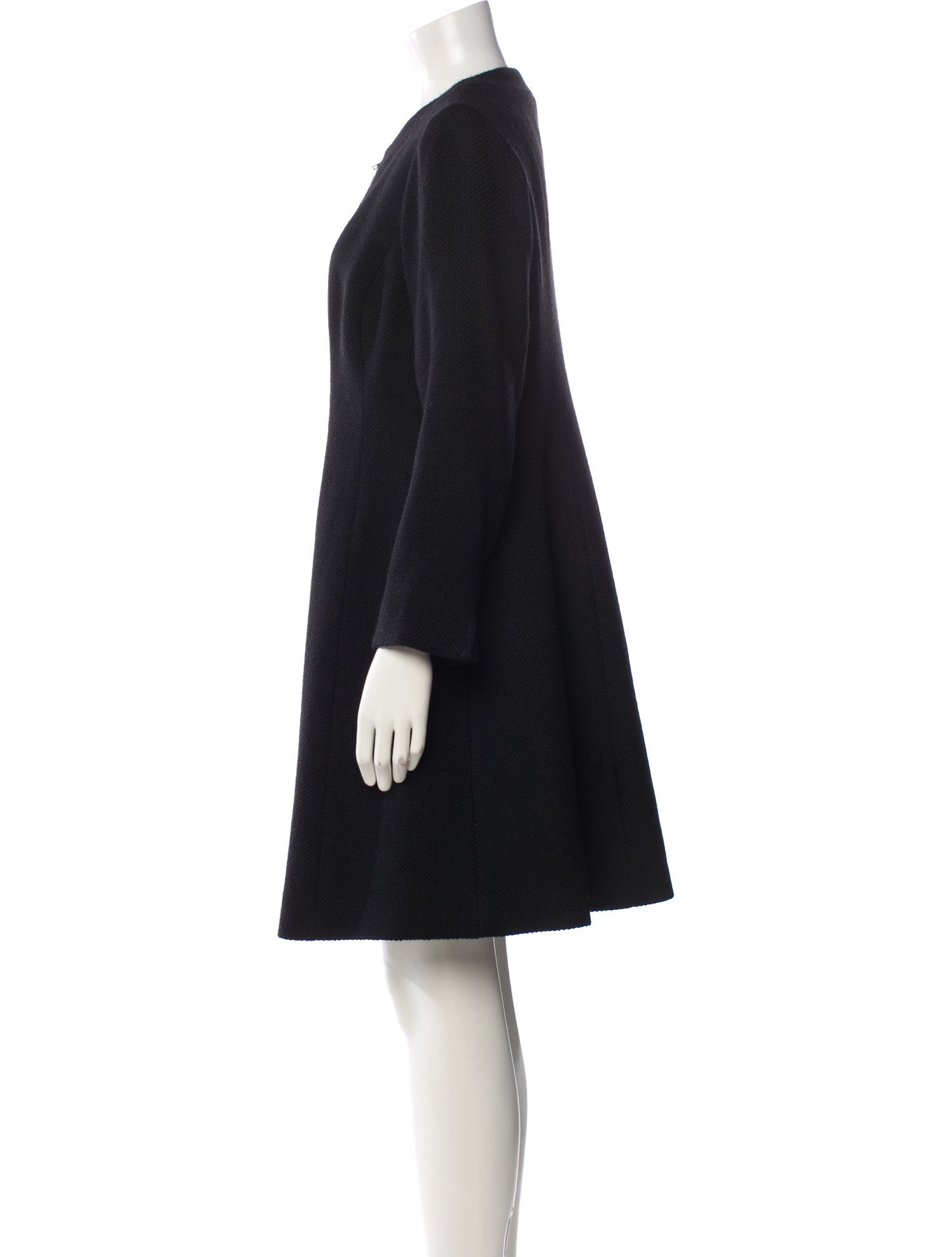 lee anderson couture Crew Neck Mini Dress