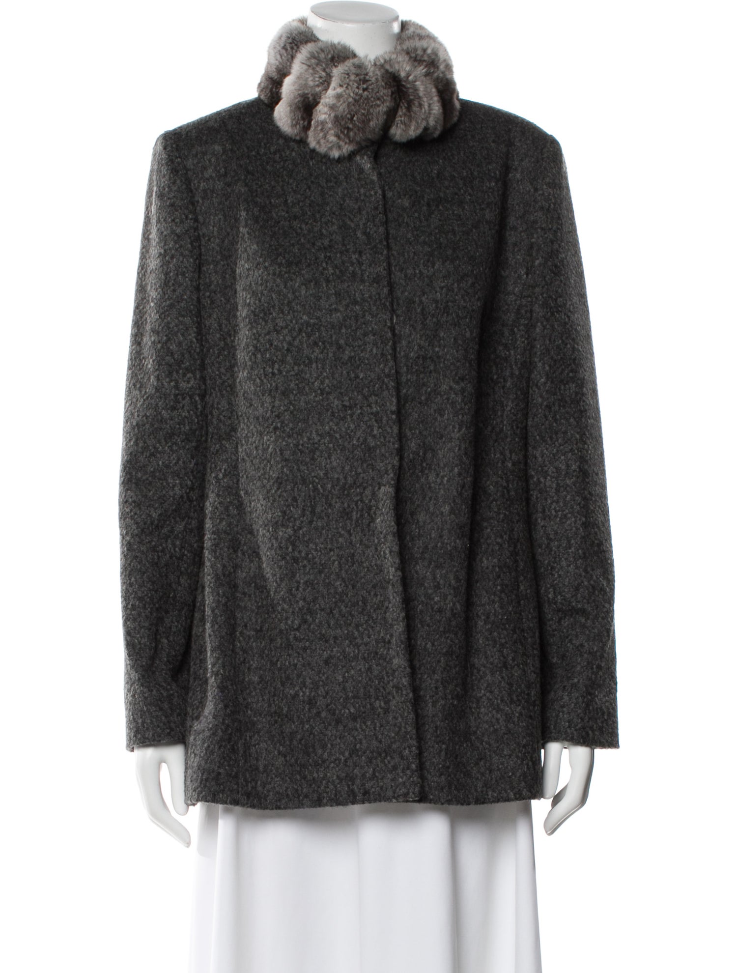 lee anderson couture Faux Fur Jacket