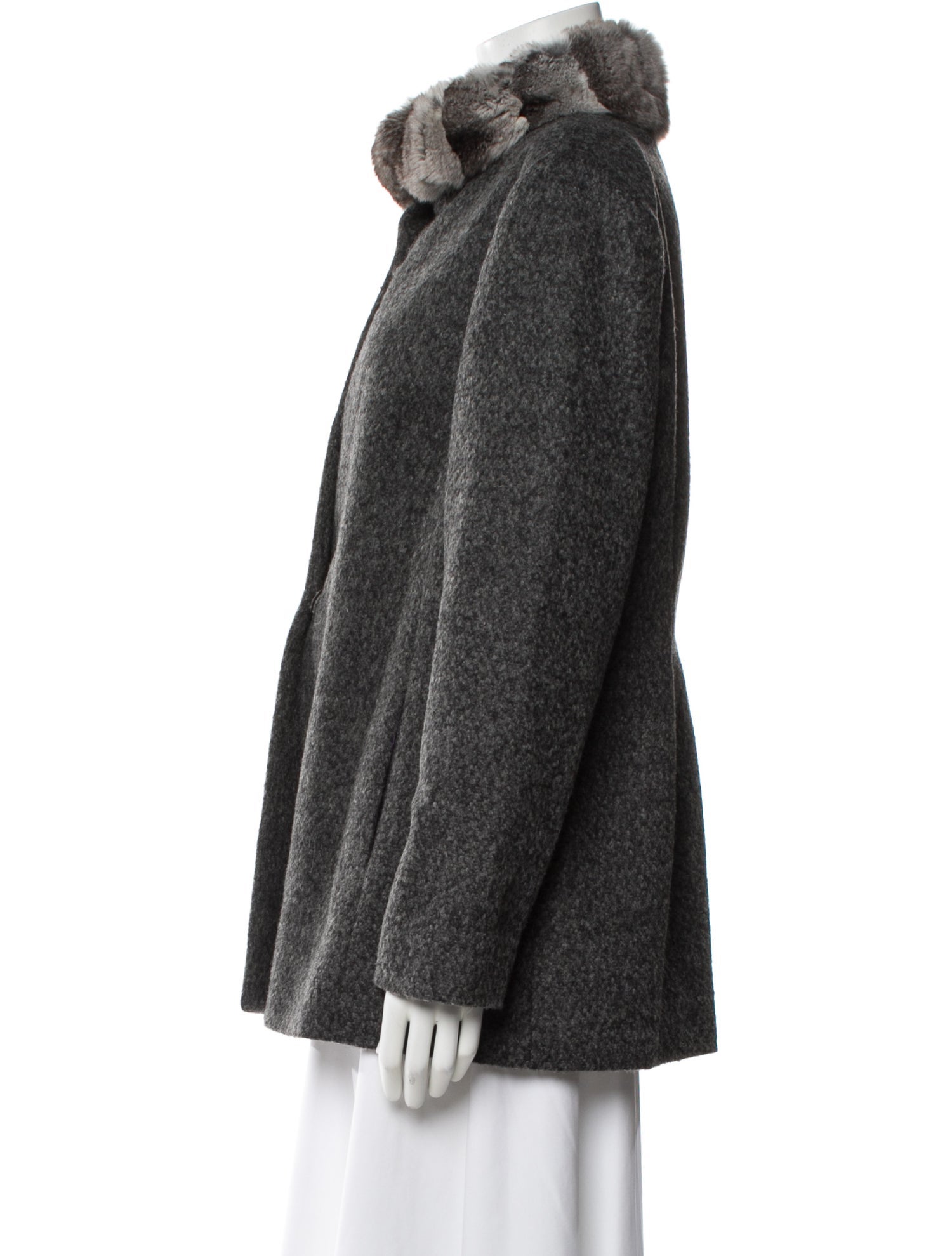 lee anderson couture Faux Fur Jacket
