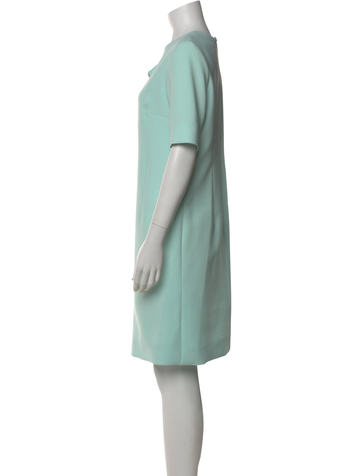 lee anderson couture Crew Neck Knee-Length Dress