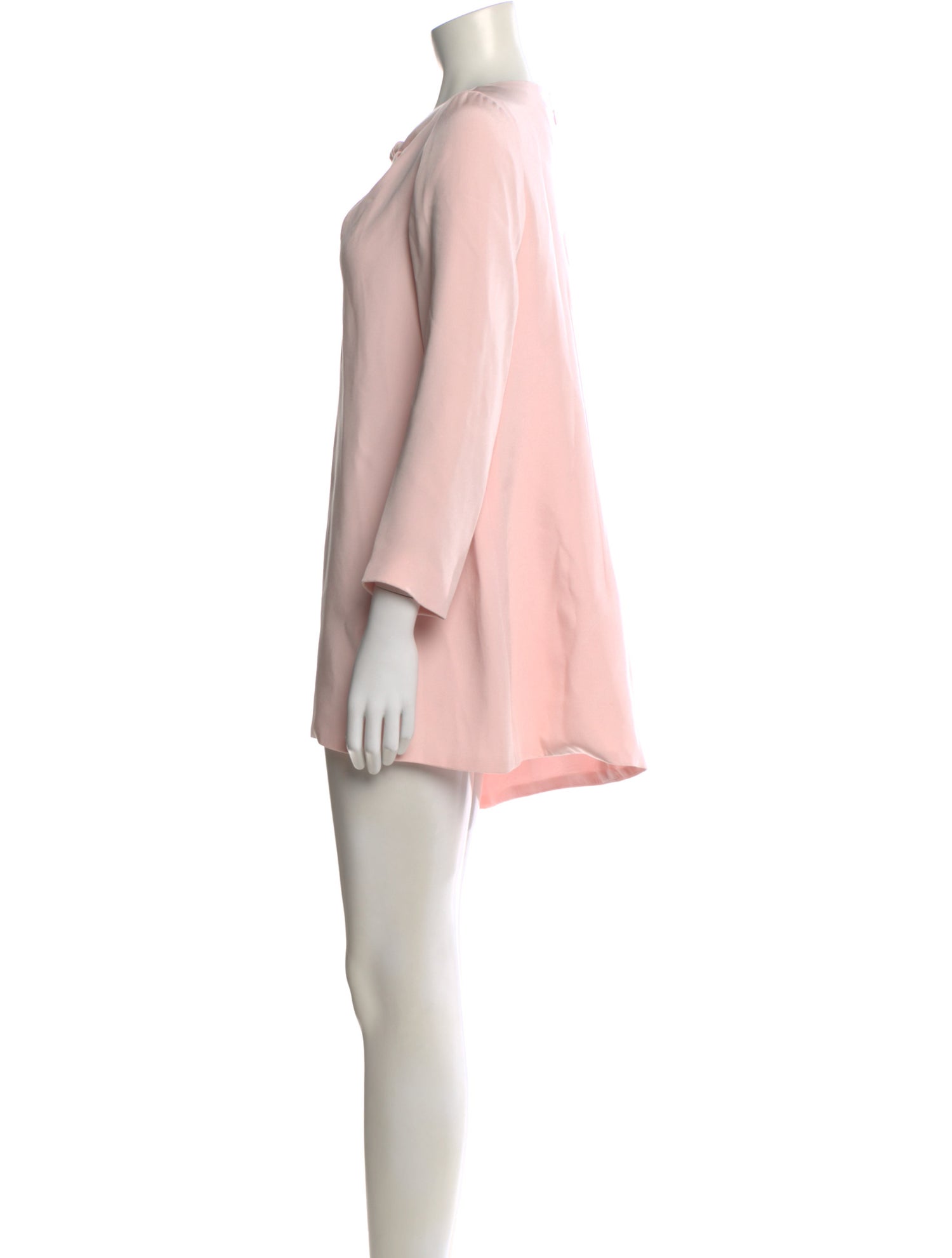 lee anderson couture Cowl Neck Mini Dress