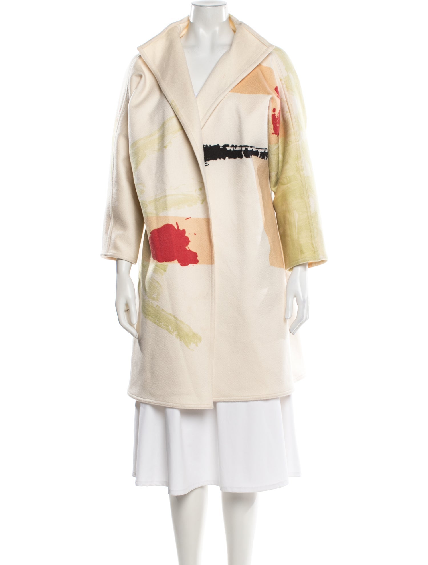 lee anderson couture Printed Trench Coat