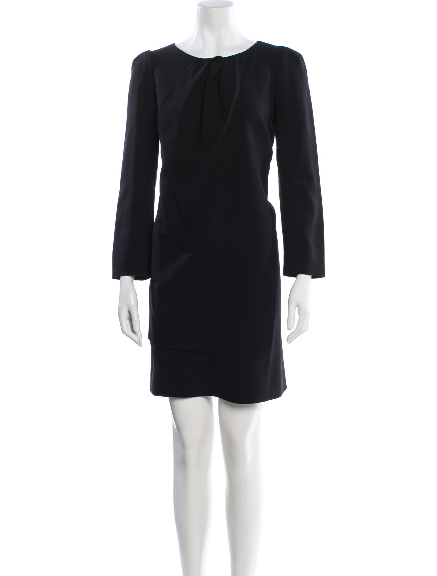 lee anderson couture Crew Neck Mini Dress